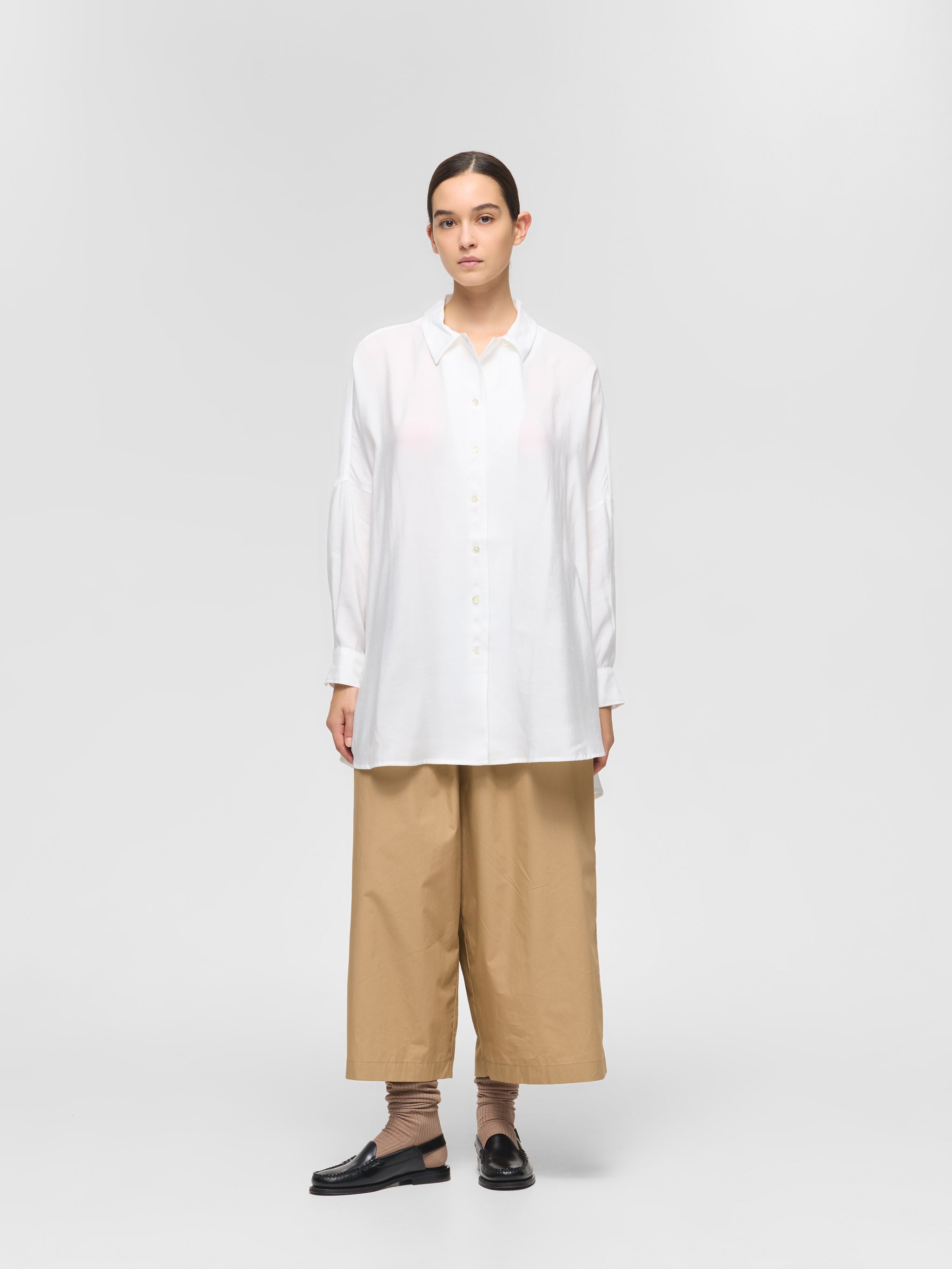 wide tunic shirt | 1-230129 – mizuiro ind