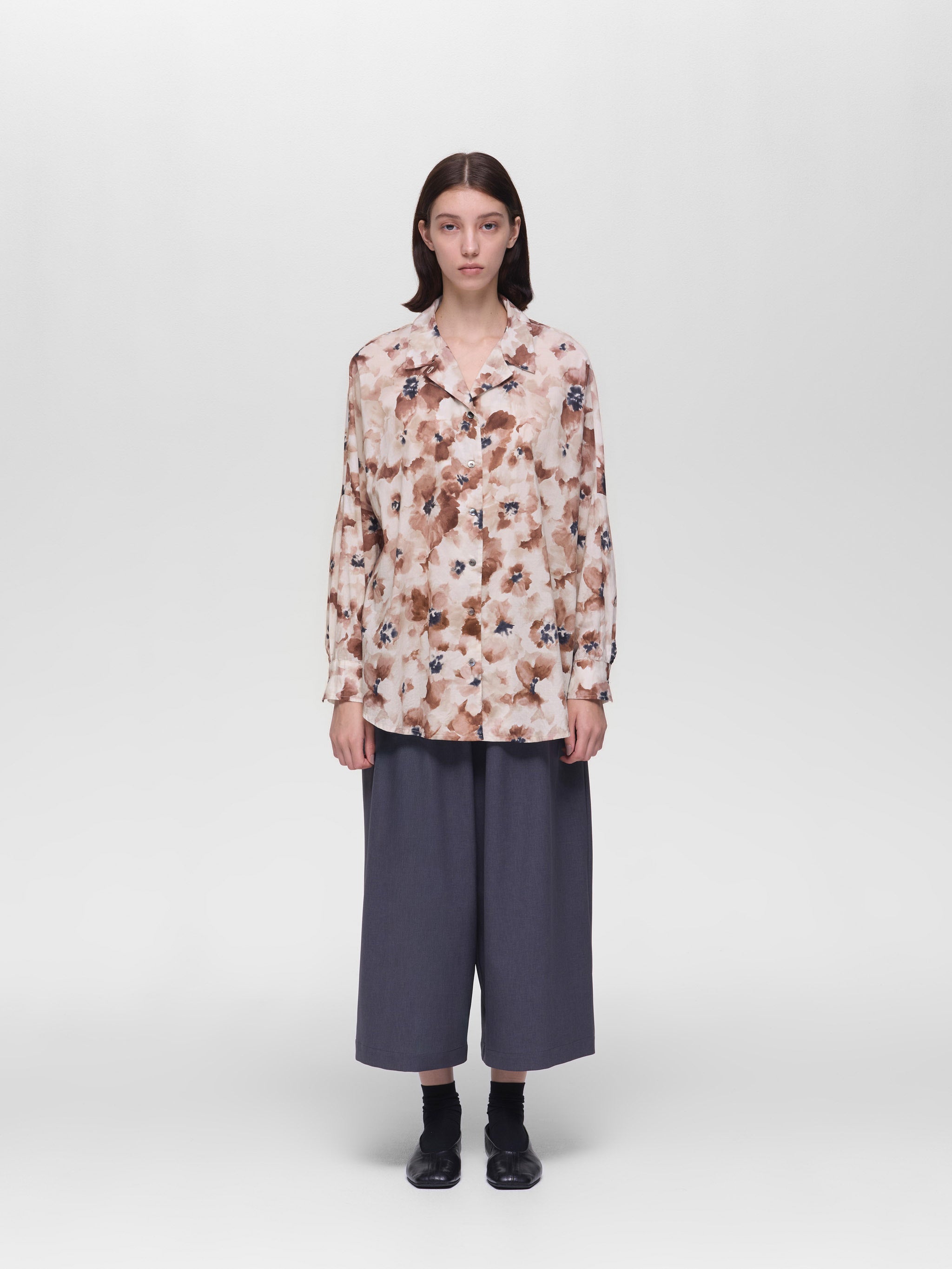 みきりん　オーダー print wide shirt | 3-230148 – mizuiro ind