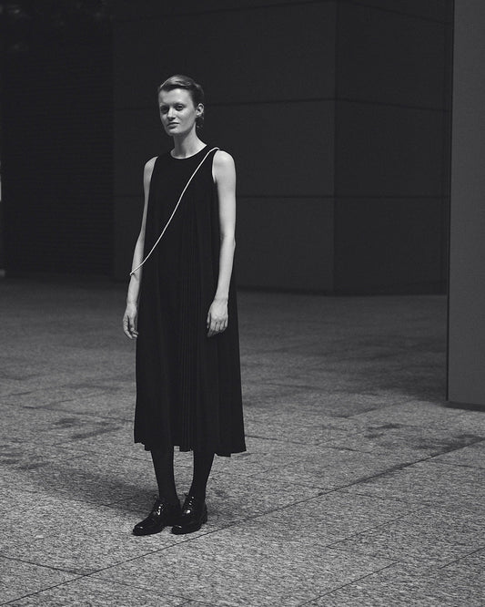 New Arrival : mizuiro ind dress in Natural Fabric