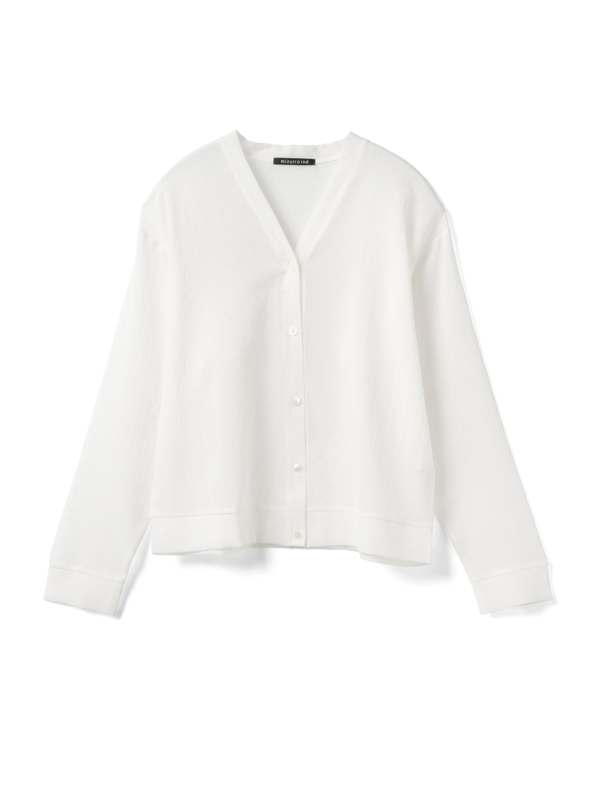 washer voile V neck C/D | 1-210072 – mizuiro ind