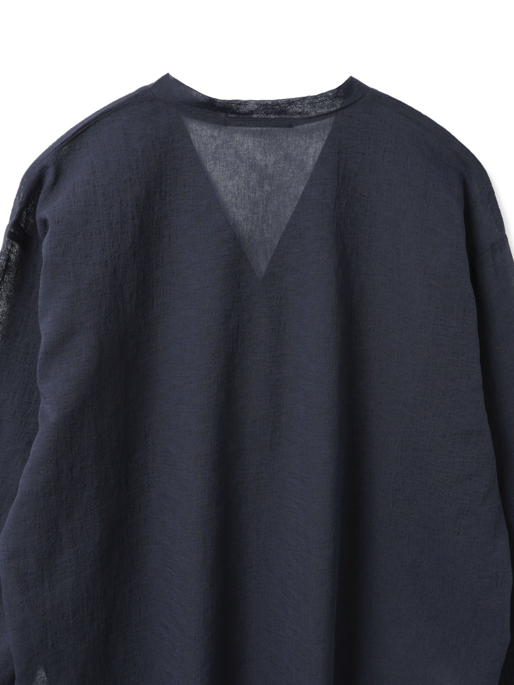 washer voile V neck C/D | 1-210072 – mizuiro ind