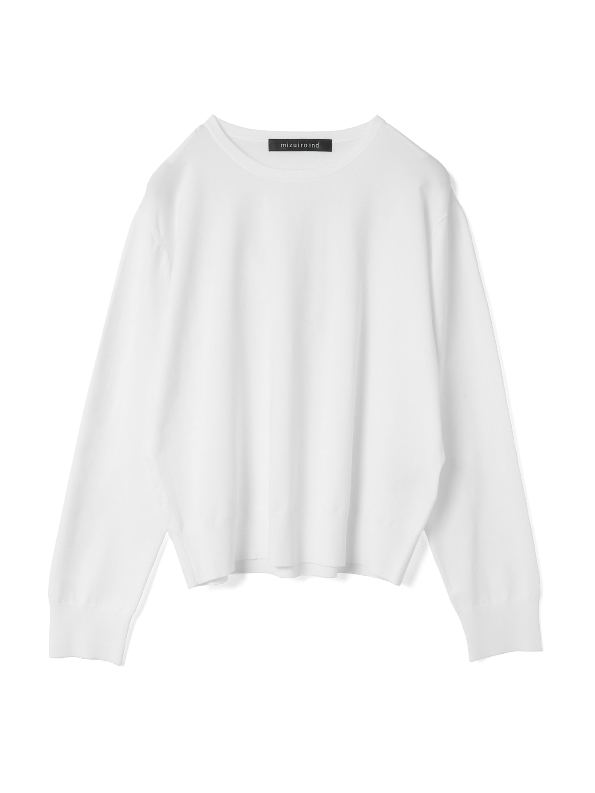 crew neck half slv P/O | 1-220039 – mizuiro ind