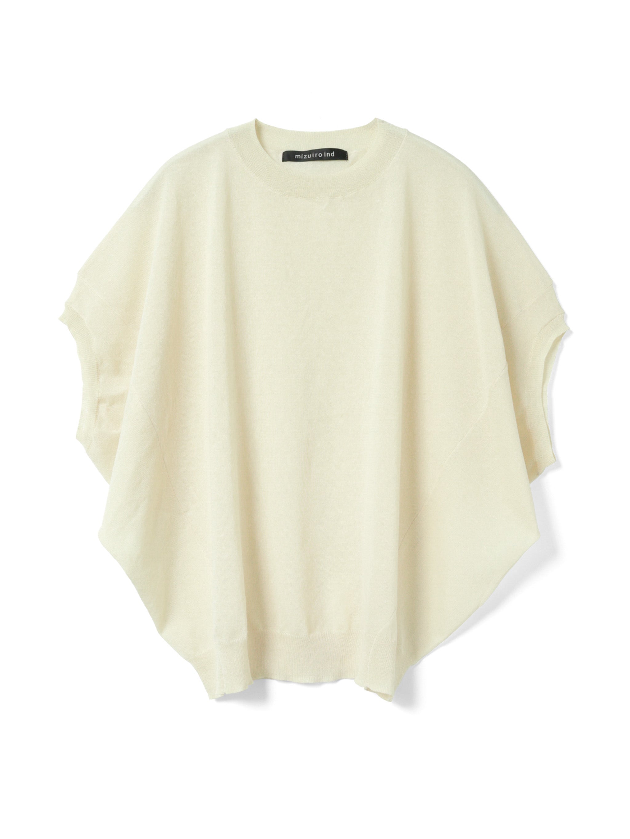 wide cocoon sheer vest | 1-220063 – mizuiro ind
