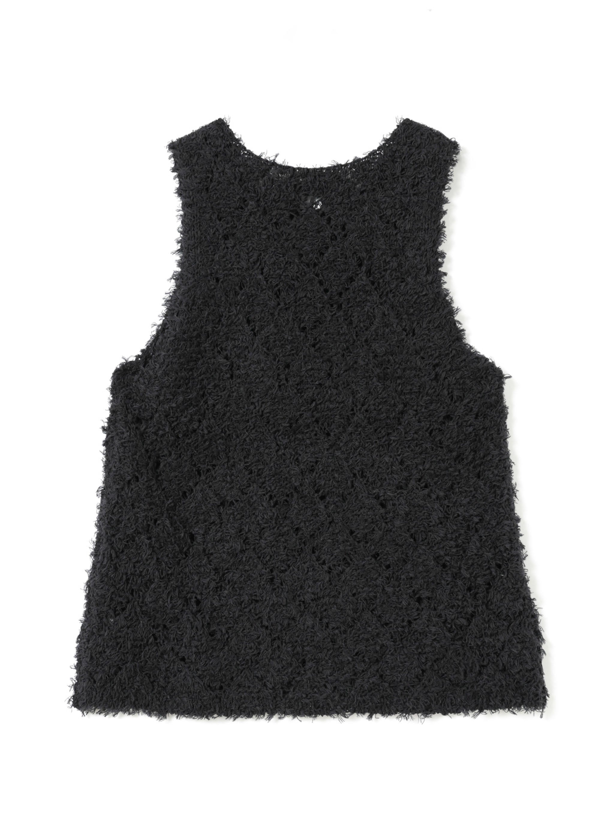 patterned vest | 1-220069 – mizuiro ind