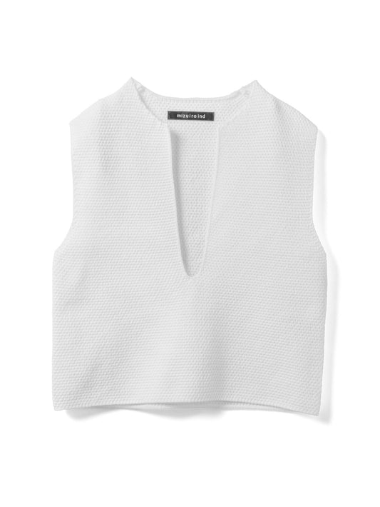 deep V neck vest | 1-220075