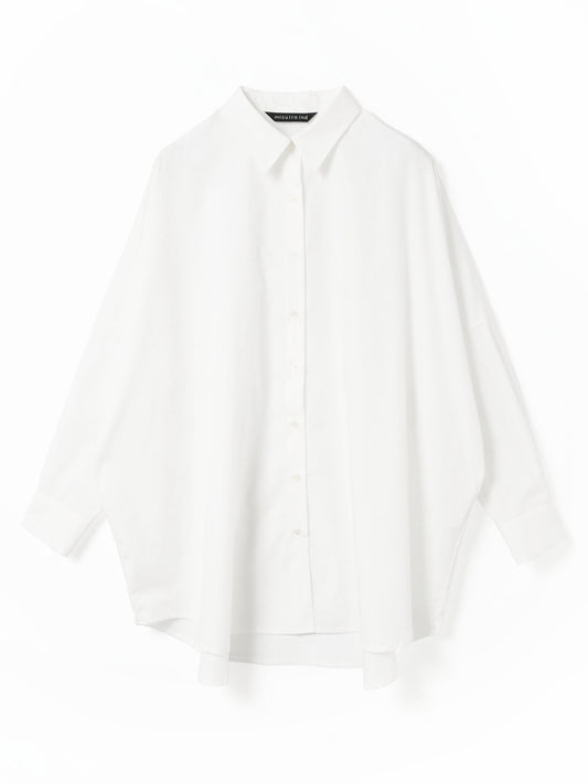 cotton broad wide shirt | 1-230057