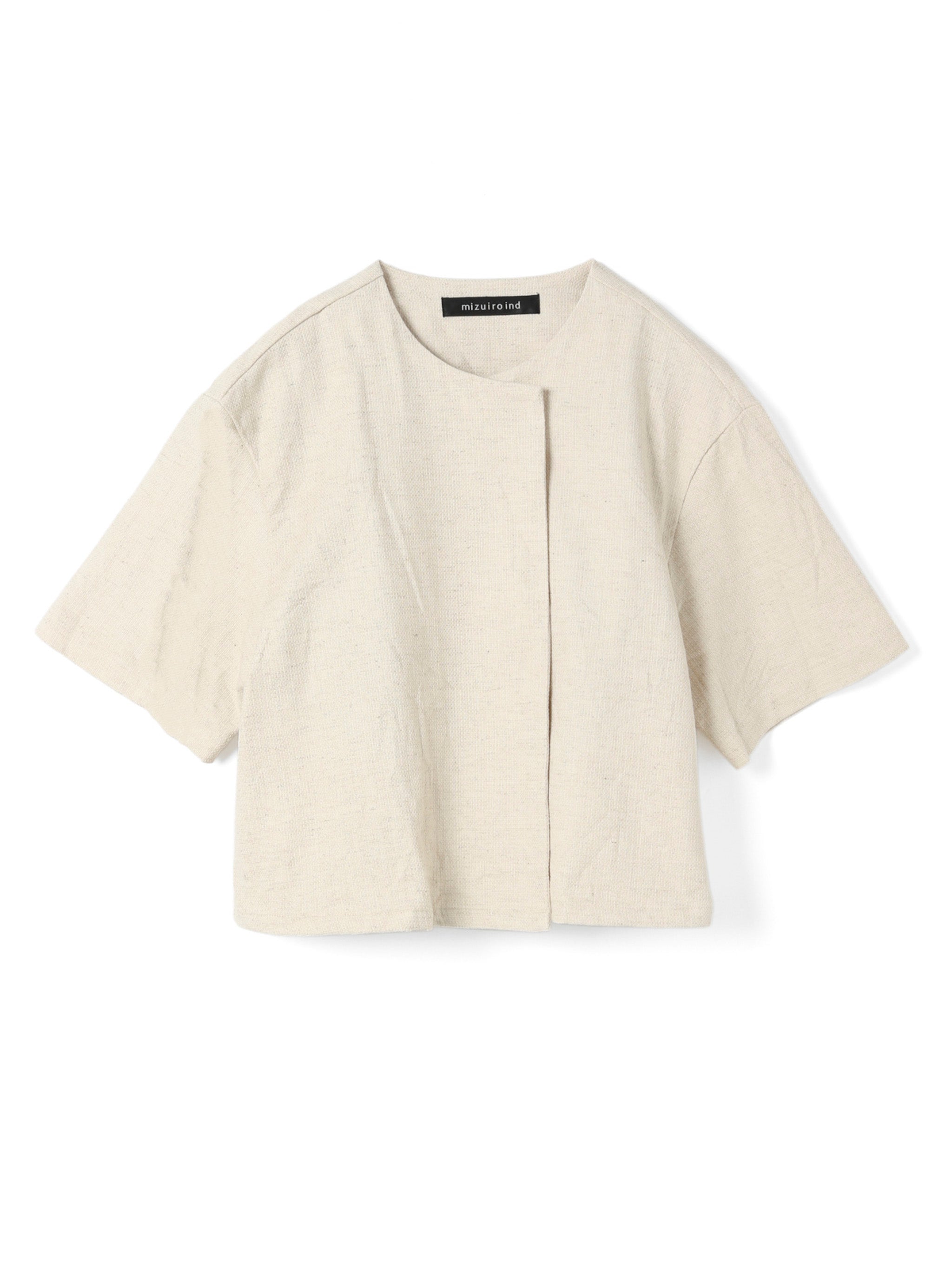 ジャケット・アウター mizuiroind  sheer military shirt ジャケット・アウター mizuiroind sheer military shirt