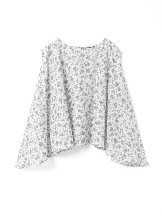 small flower print N/S flare P/O | 1-230117