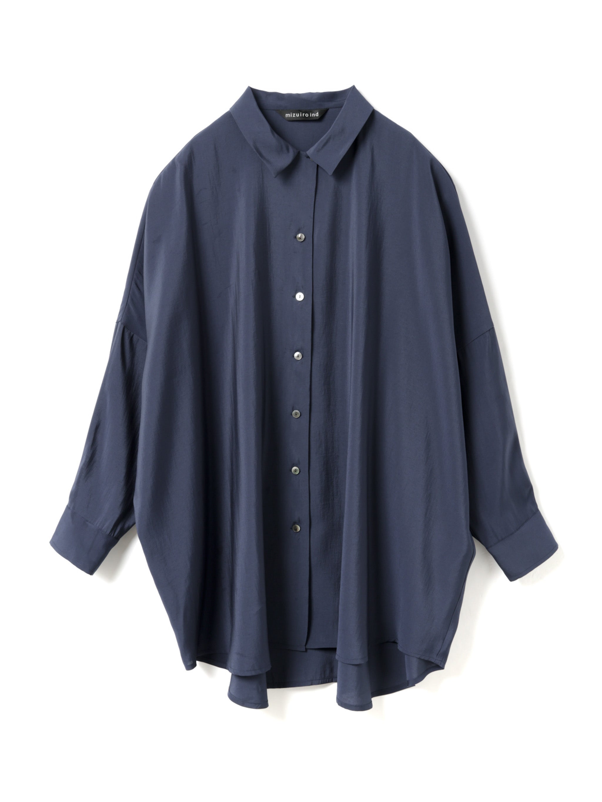 wide tunic shirt | 1-230129 – mizuiro ind