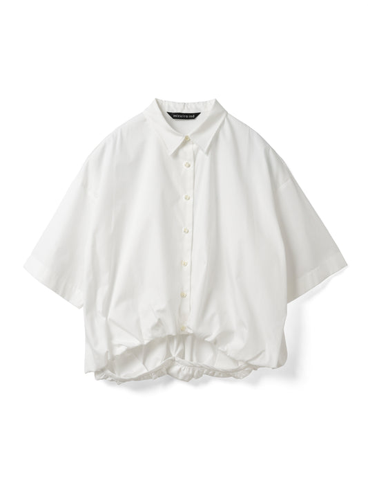 half slv balloon shirt | 1-230137