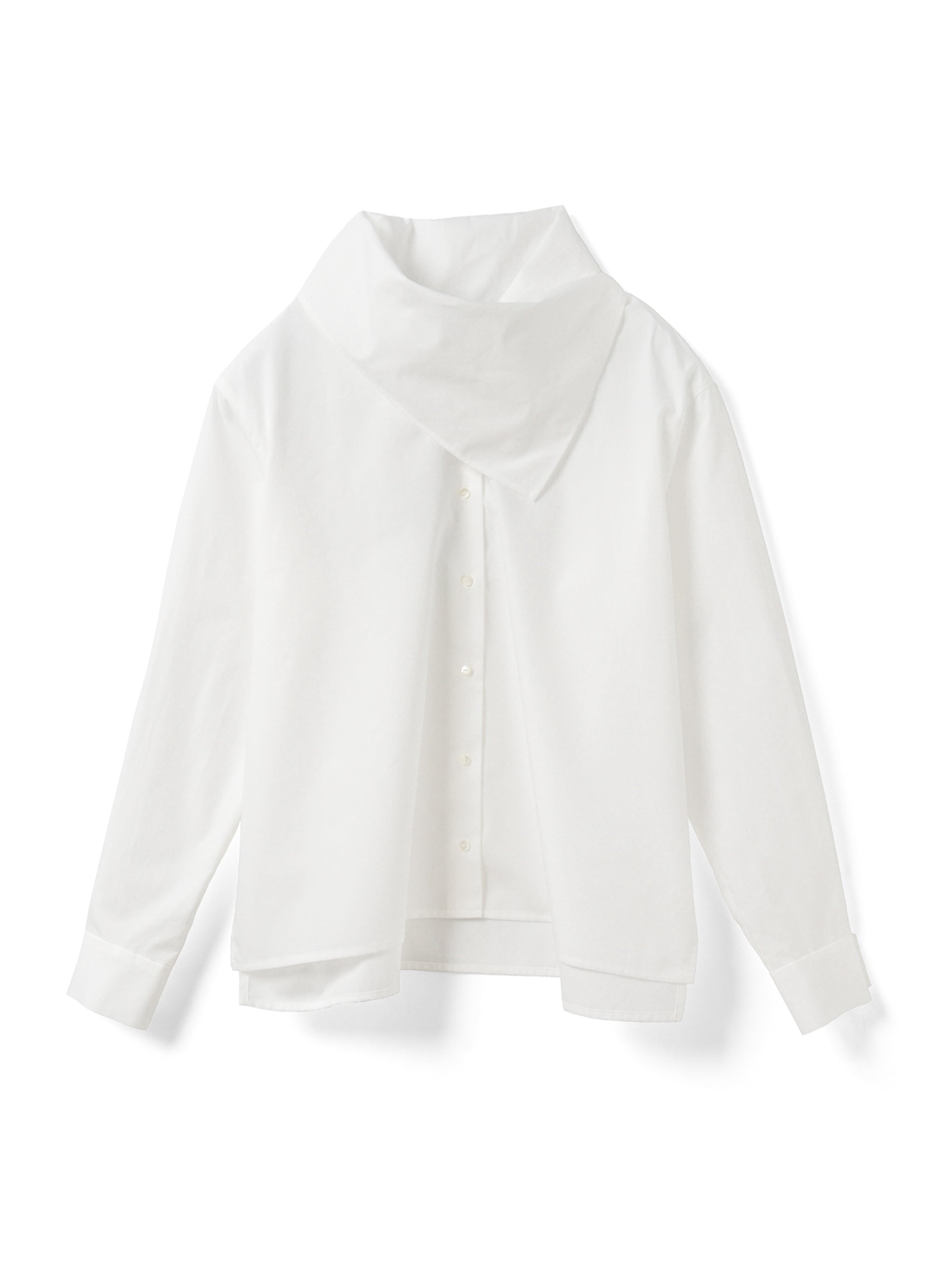 scarf collar shirt | 1-230148 – mizuiro ind