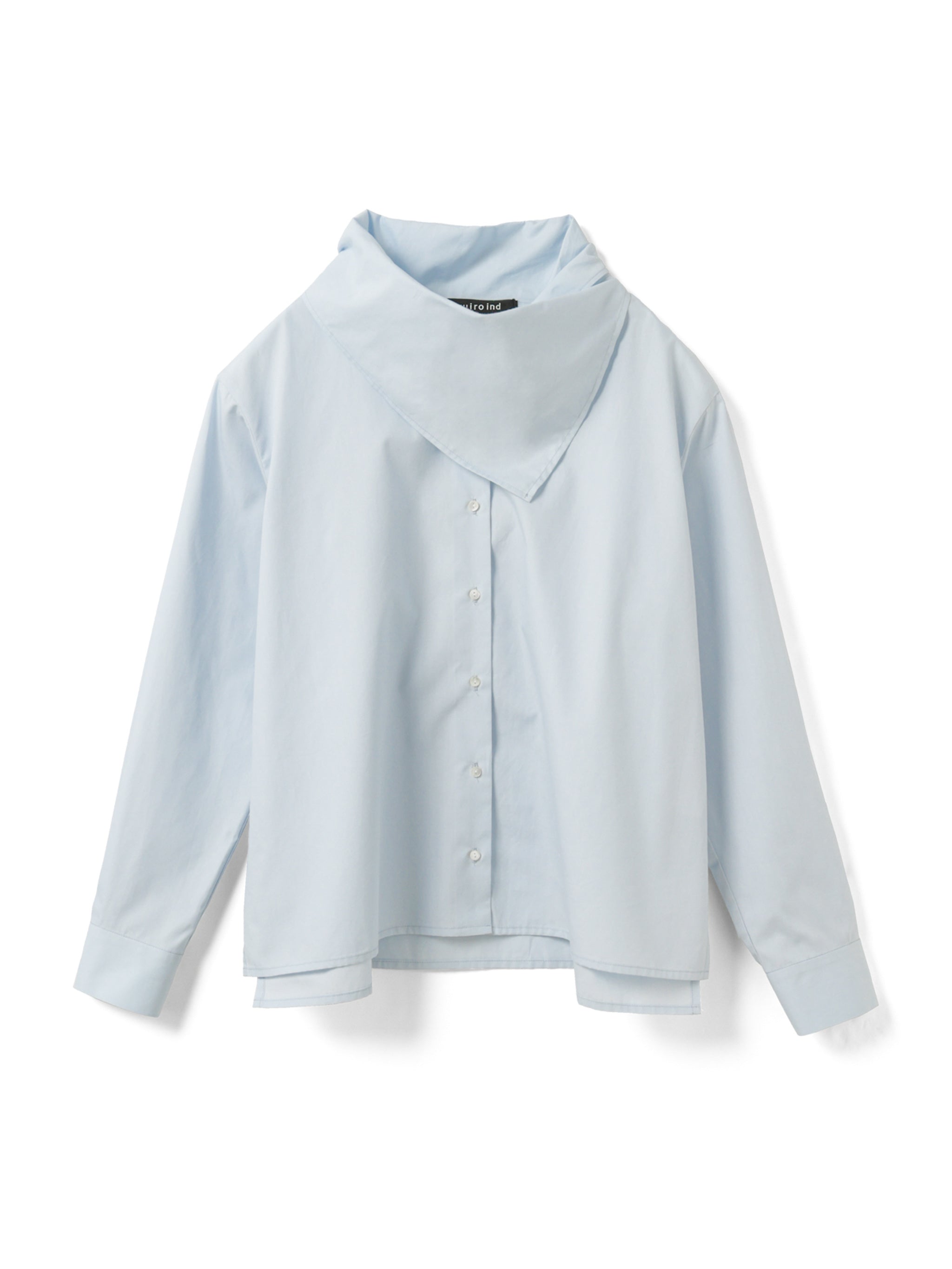 scarf collar shirt | 1-230148 – mizuiro ind