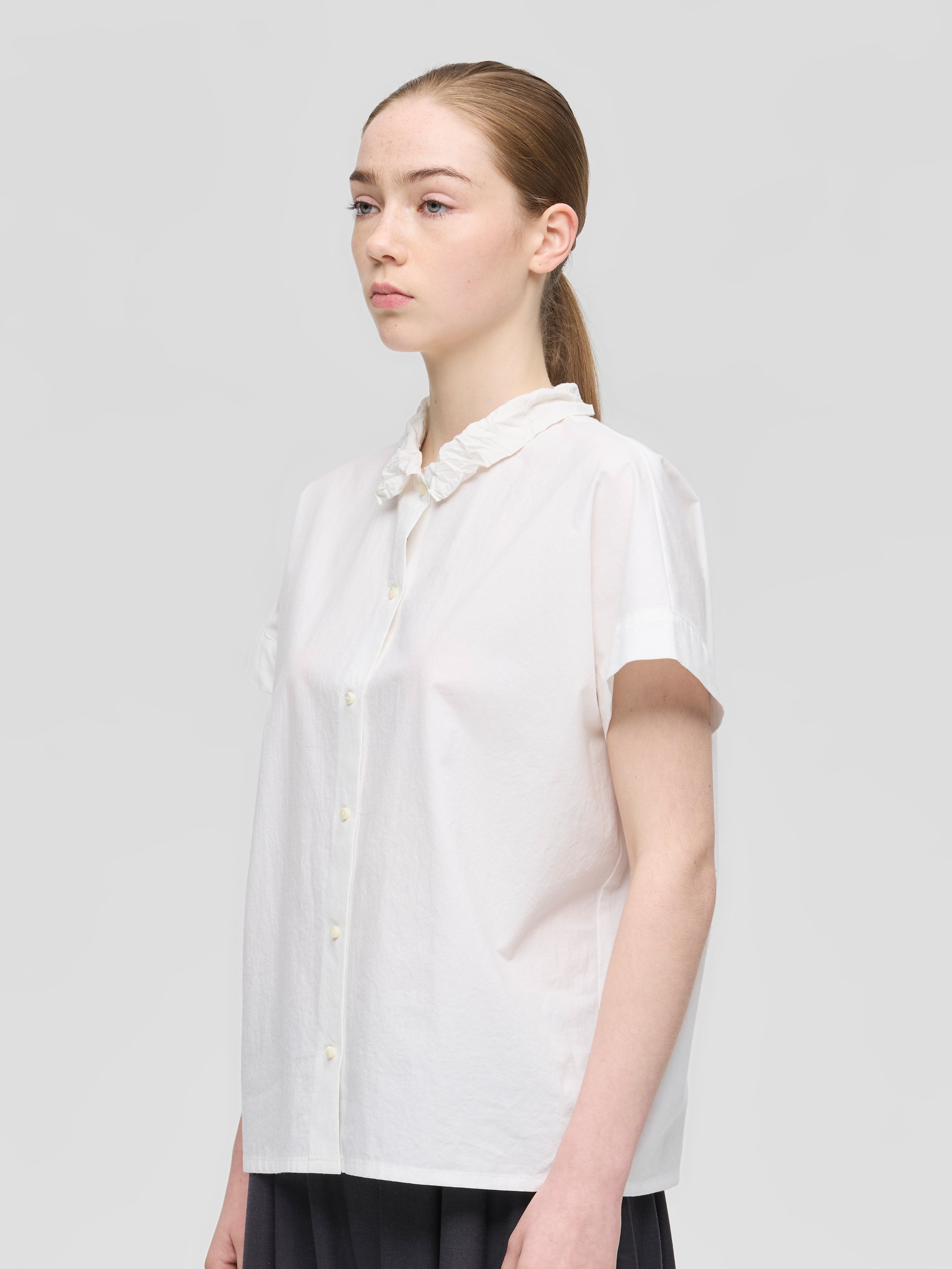 washer collar wide shirt | 1-230155 – mizuiro ind