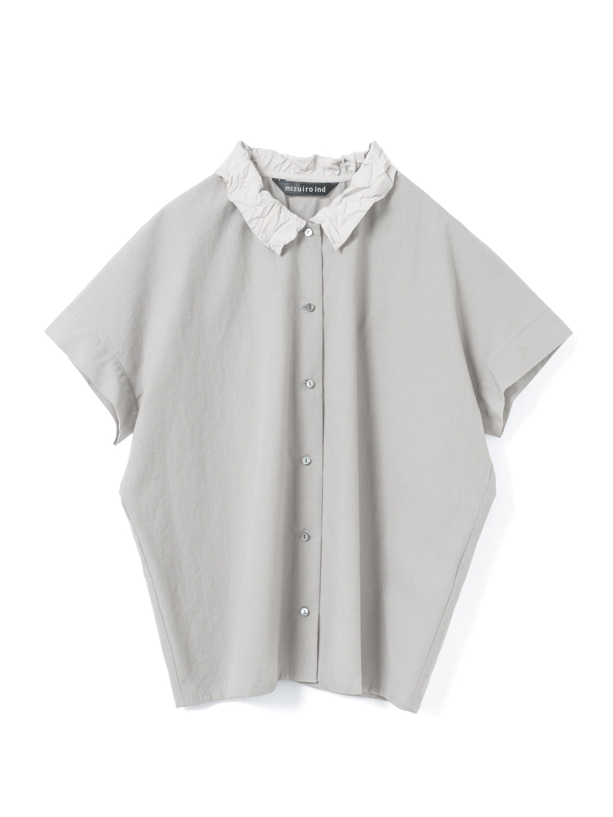 専用です washer collar wide shirt | 1-230155 – mizuiro ind