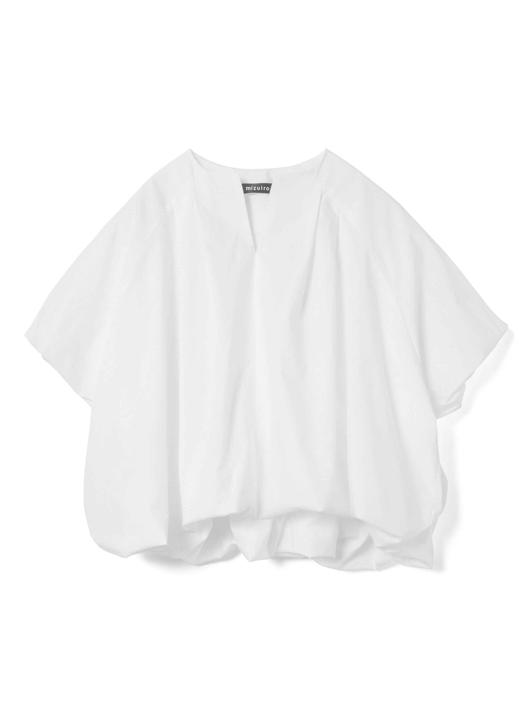 ballon no collar shirt | 1-230163 – mizuiro ind