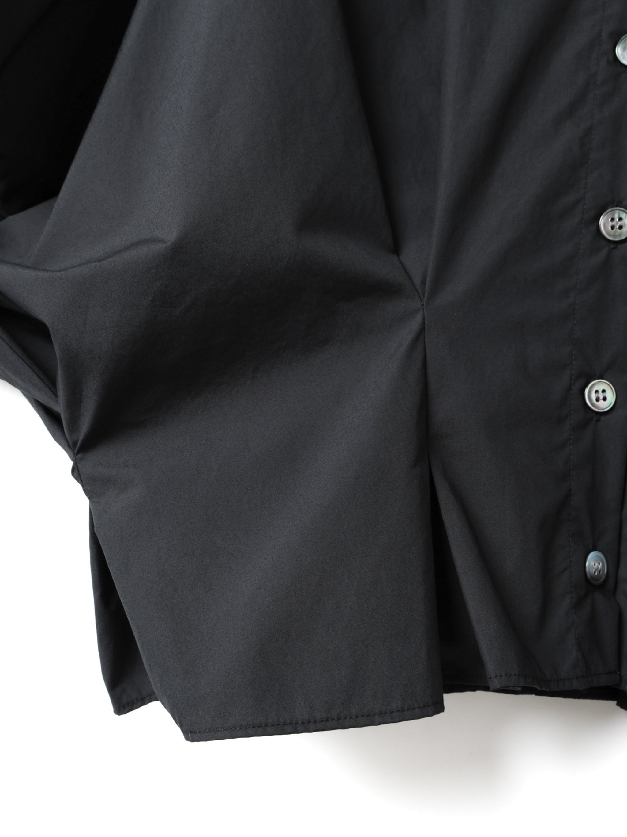 cocoon short shirt | 1-230164 – mizuiro ind
