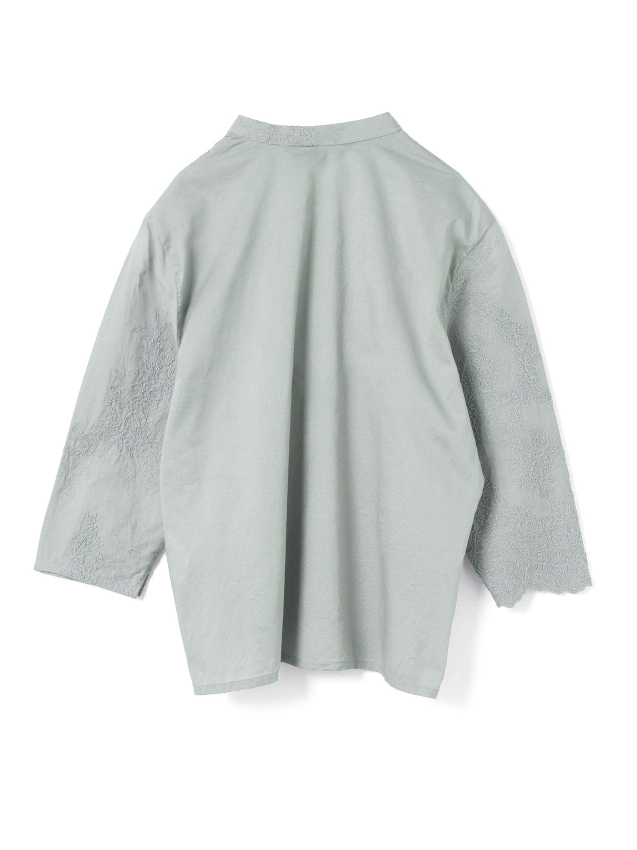 HARU品‼️ホワイト＆ブラックオリジナル lace chinoiserie shirt | 1-230168 – mizuiro ind
