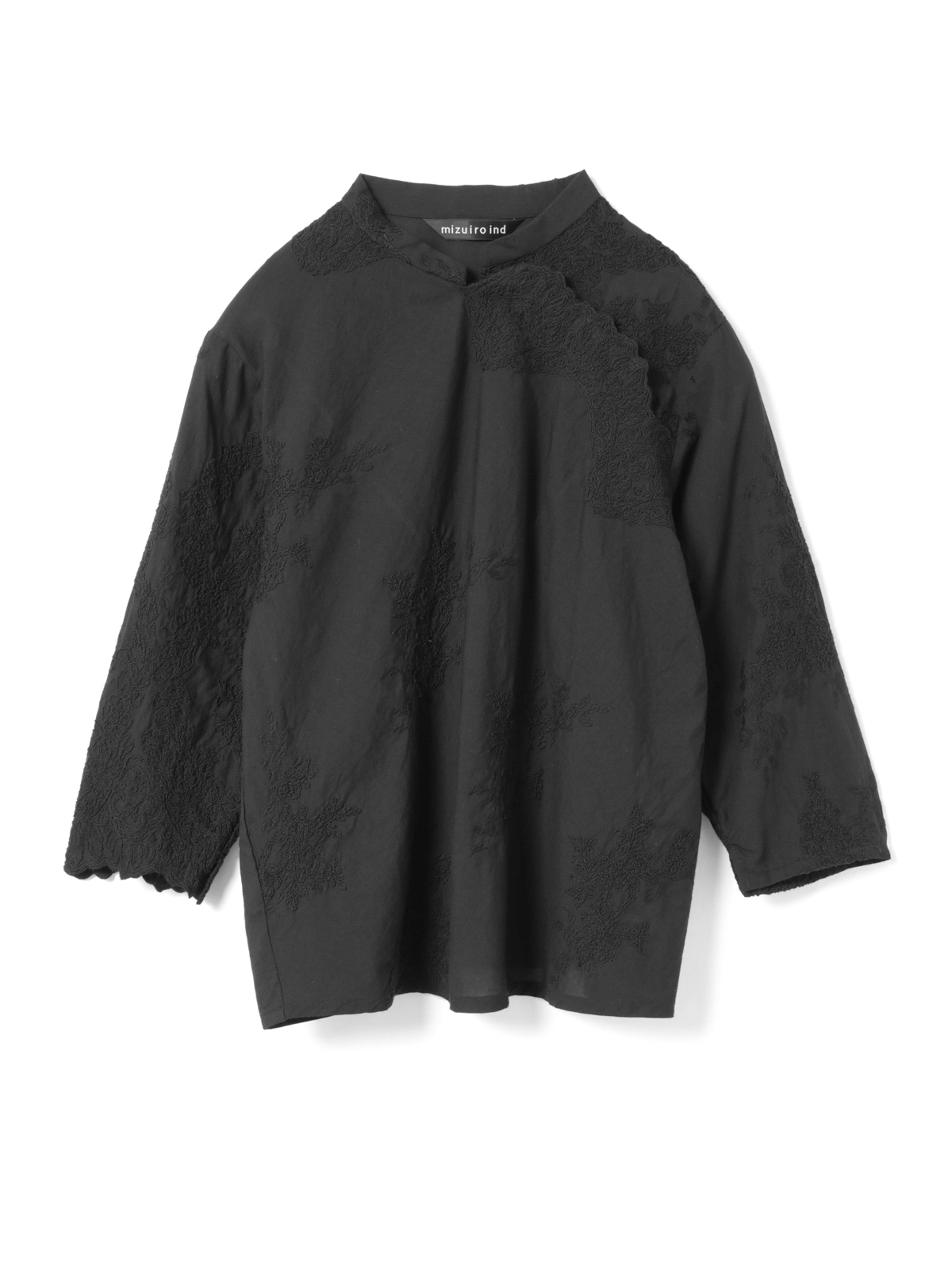 lace chinoiserie shirt | 1-230168 – mizuiro ind