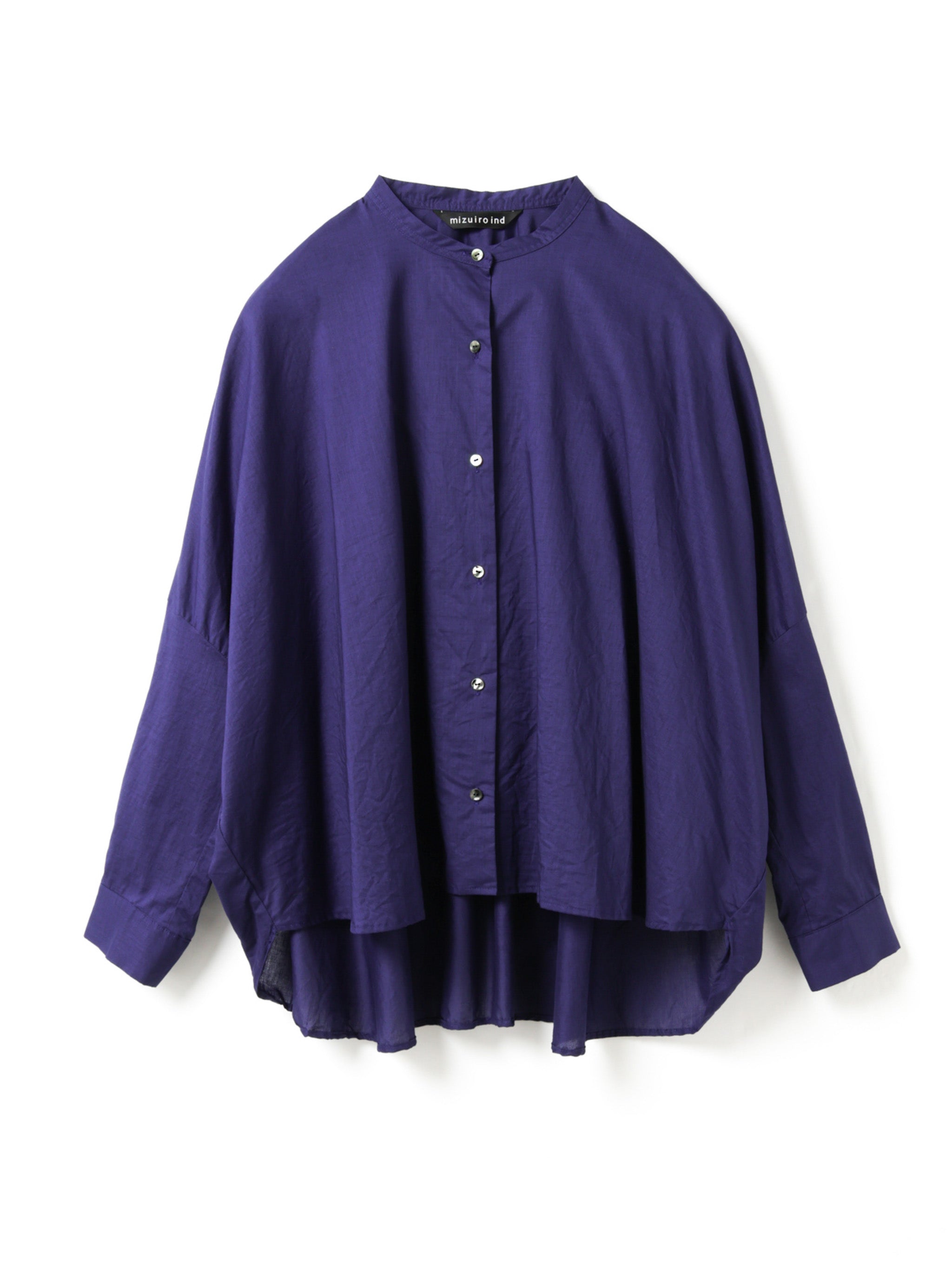 back gather wide shirt | 1-238975 – mizuiro ind