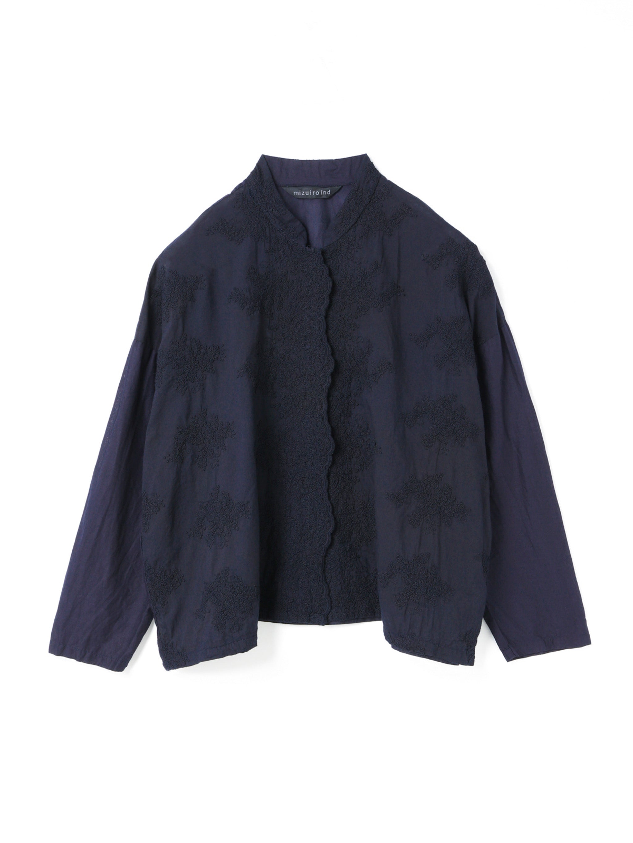 mizuiro ind(ミズイロインド)｜stand collar wide JK ジャケット