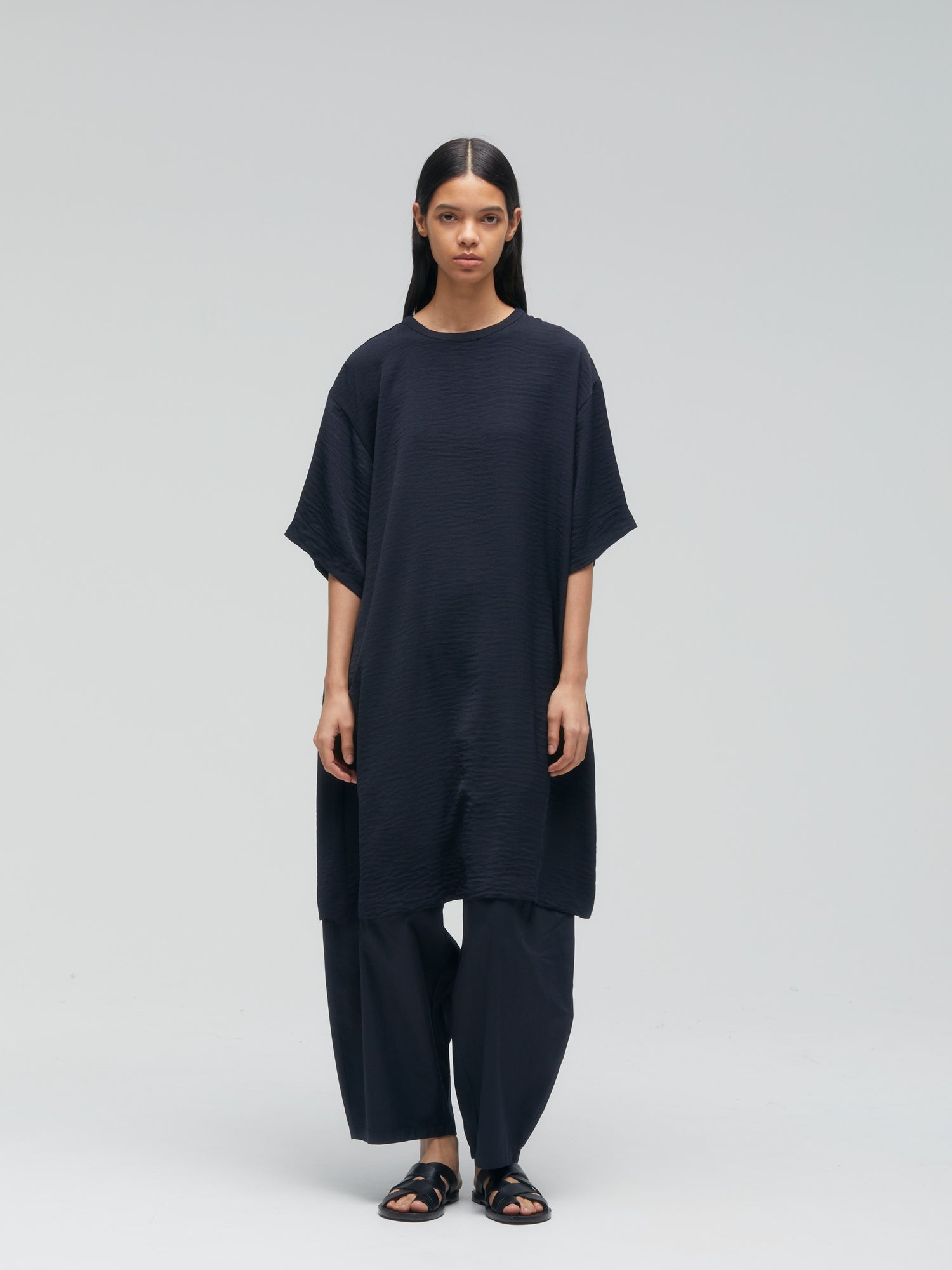 ★入荷済み★2026SS★michirico ミチリコ Hand stripes sarouel pants モカ＆ベージュ MR26SS-25(adult) main image 1
