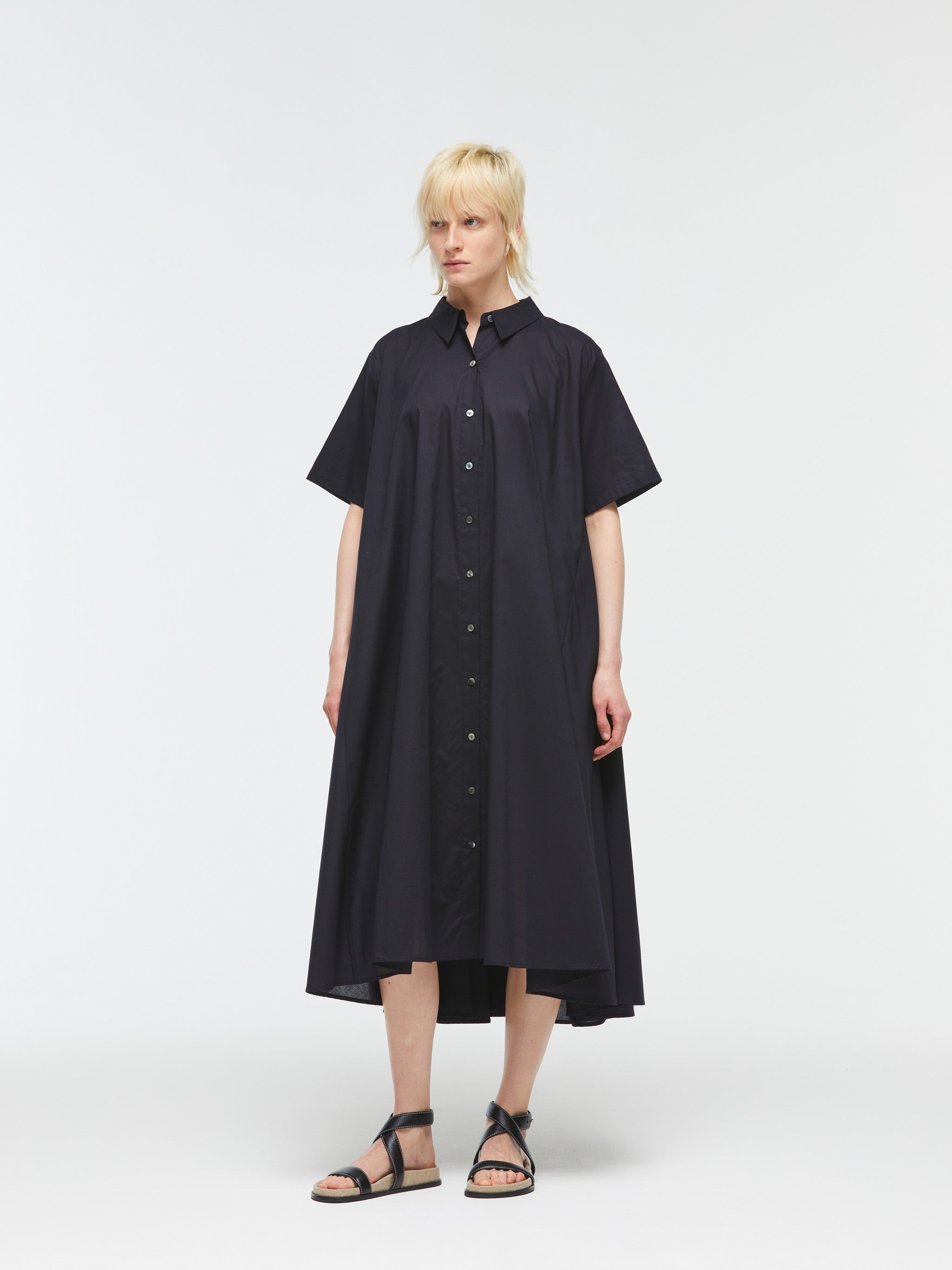 half slv flare shirt OP | 1-250074 – mizuiro ind