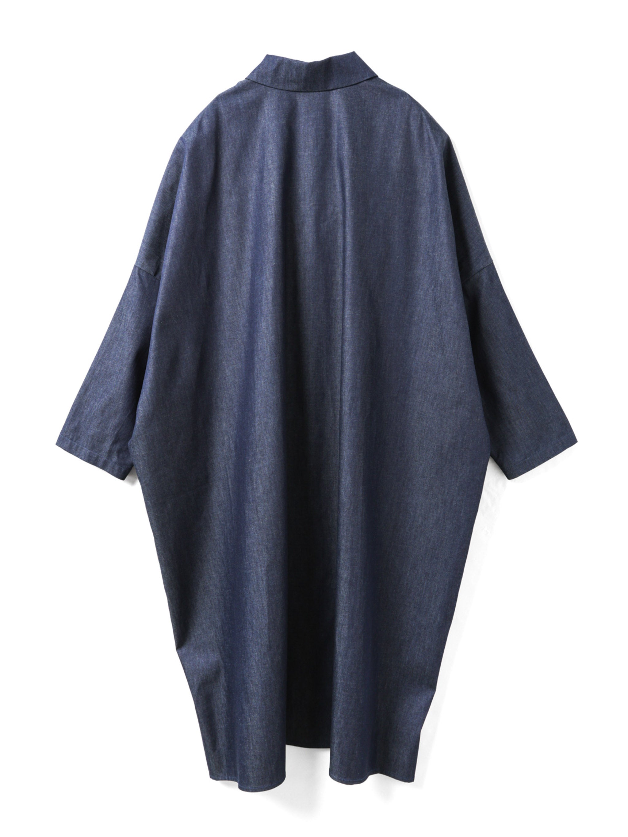 denim wide shirt OP | 1-250083 – mizuiro ind