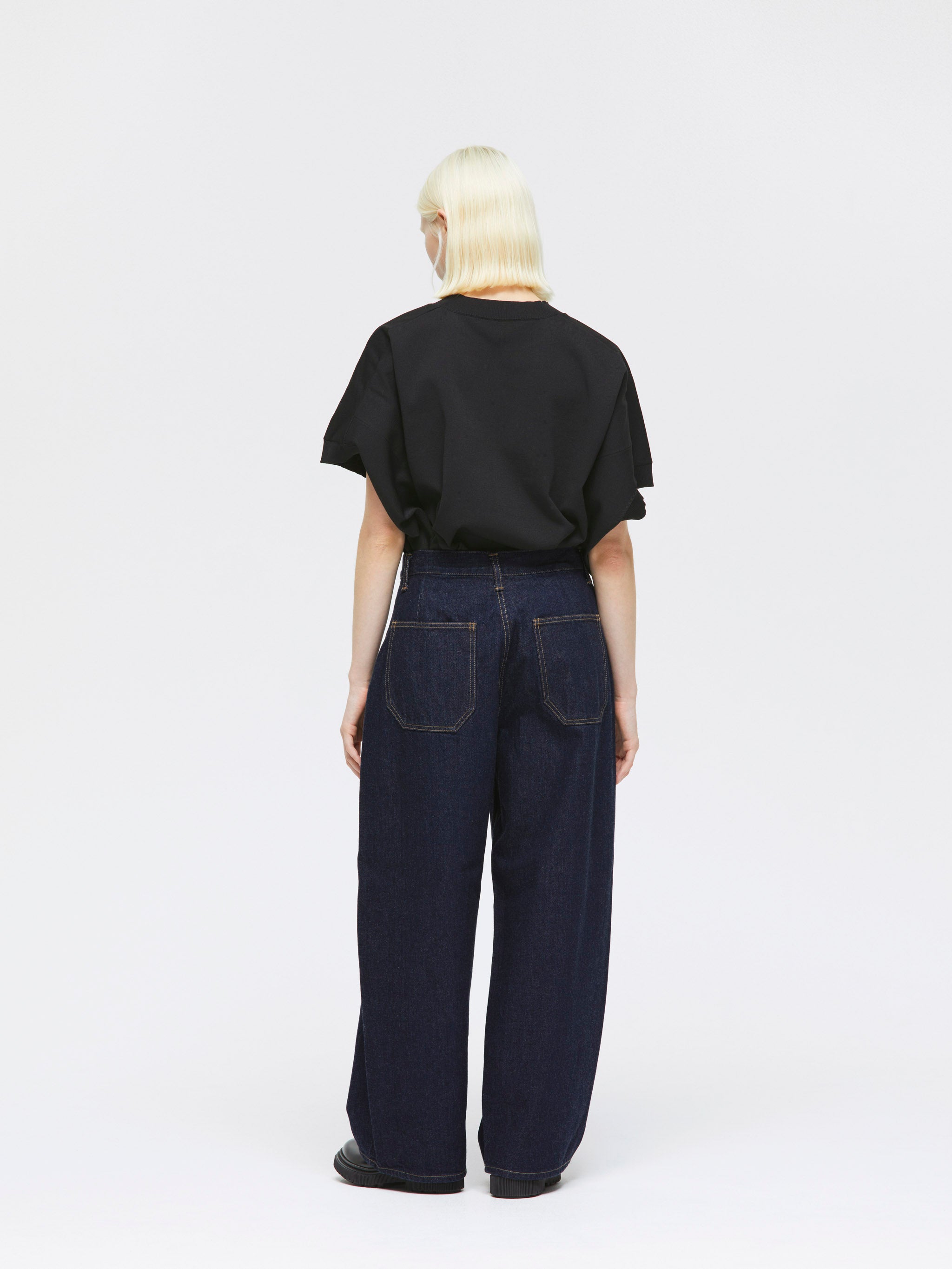 パンツ mizuiroind high waist wide denim mizuiro ind ワイドタックパンツ｜ MARcourt ONLINE STORE