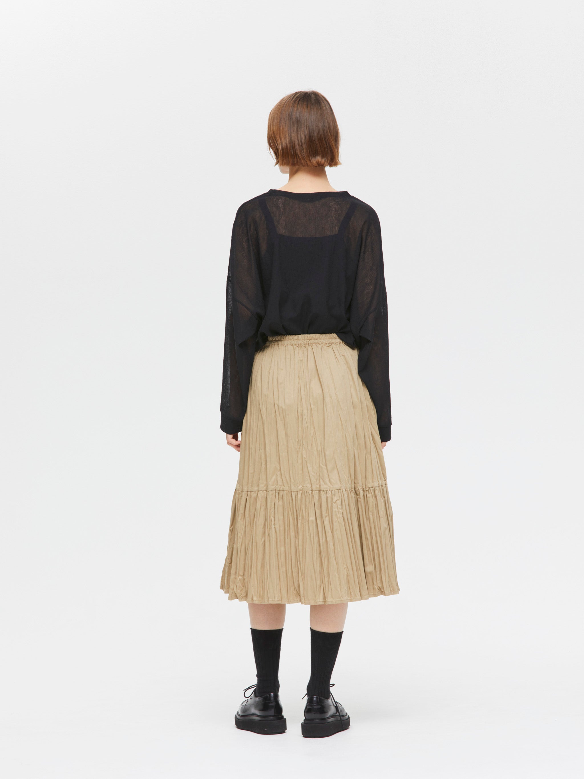 SOILスカート SOIL ~ COTTON VOILE DOT PRINT CULOTTES ~,Narumi Trading