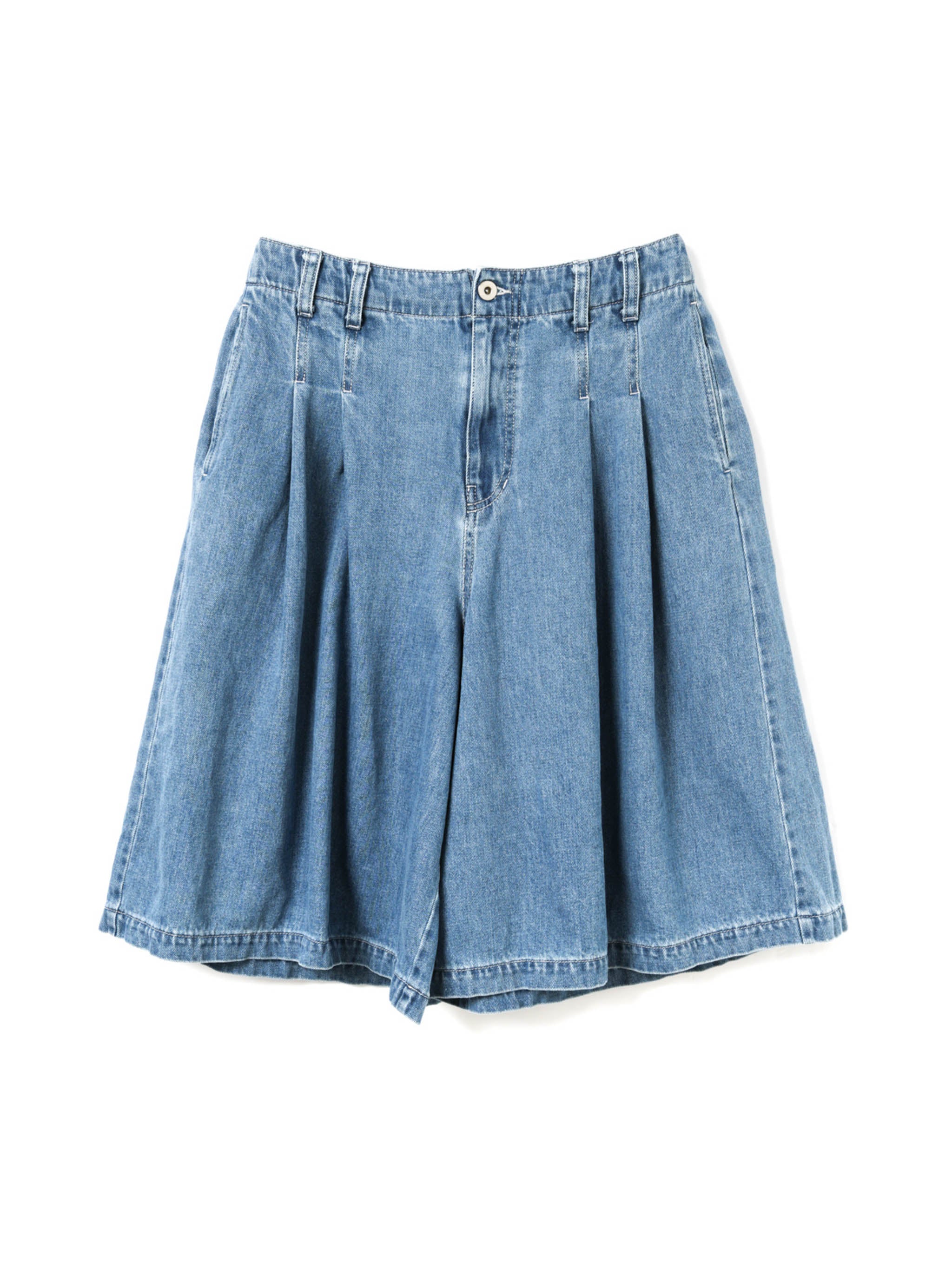 high waist wide half PT | 1-260096BL – mizuiro ind