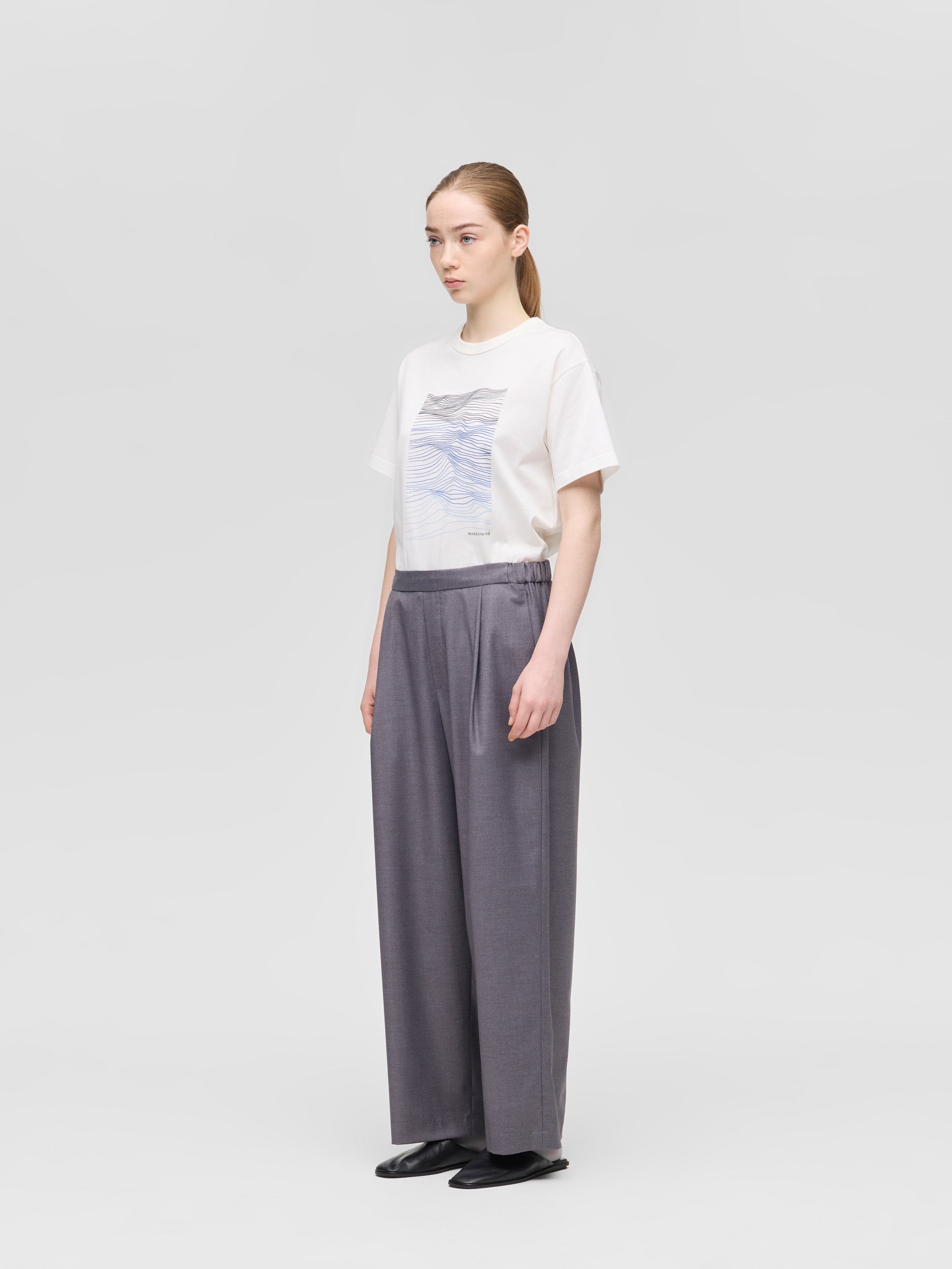 たつお two tuck slacks | 1-260100 – mizuiro ind