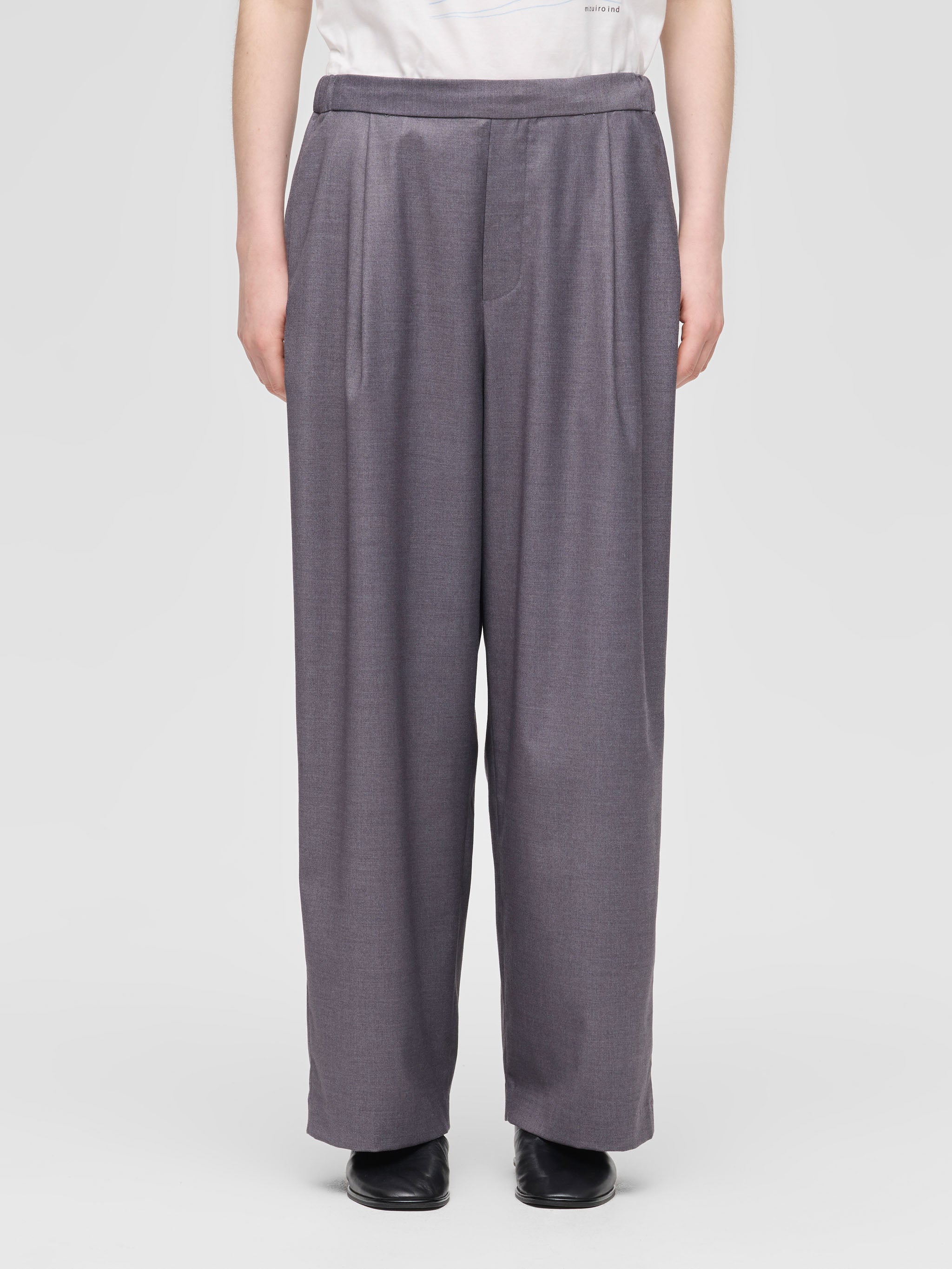 two tuck slacks | 1-260100 – mizuiro ind