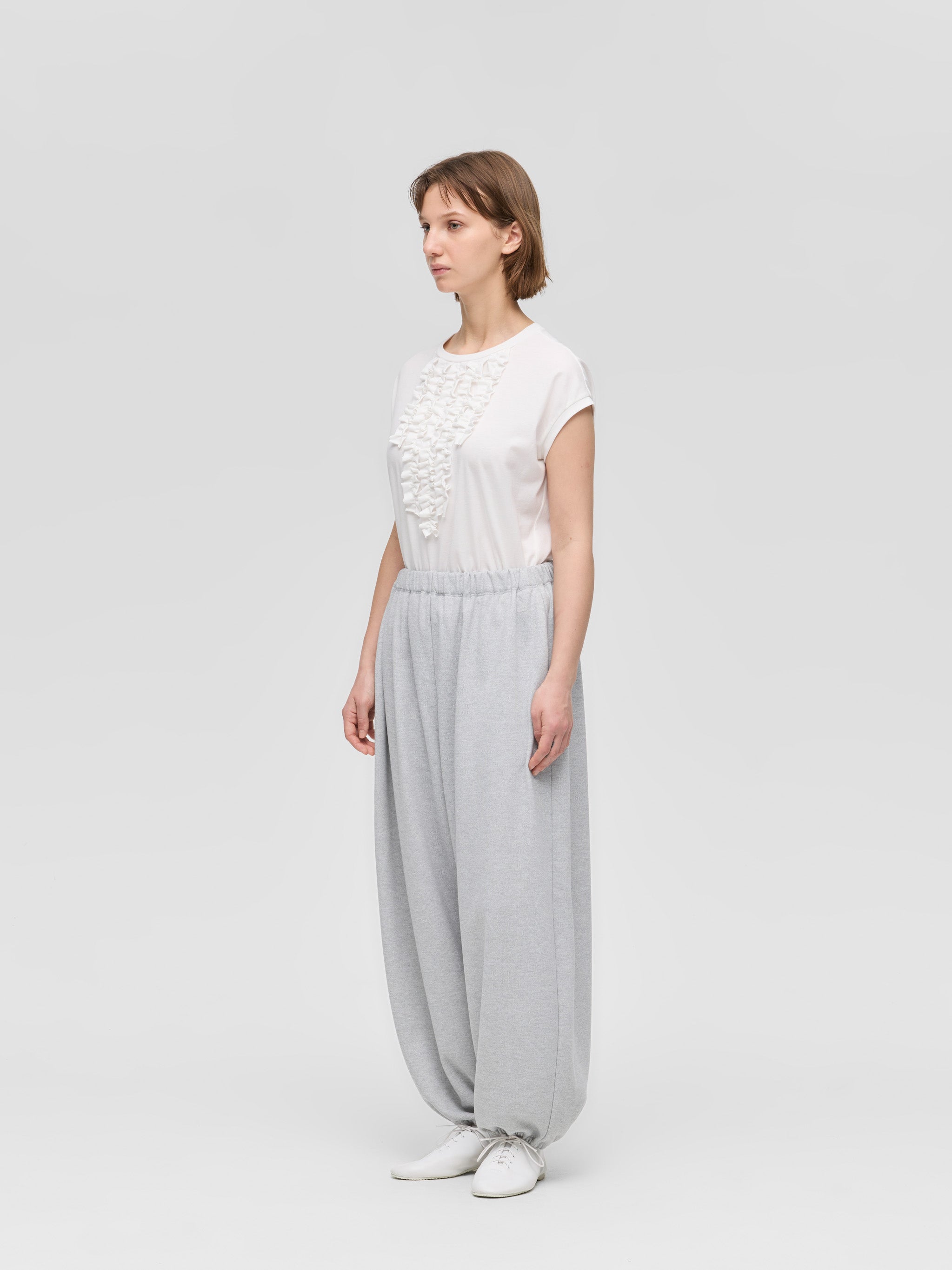 fleece drawstring hem PT | 1-260104 – mizuiro ind
