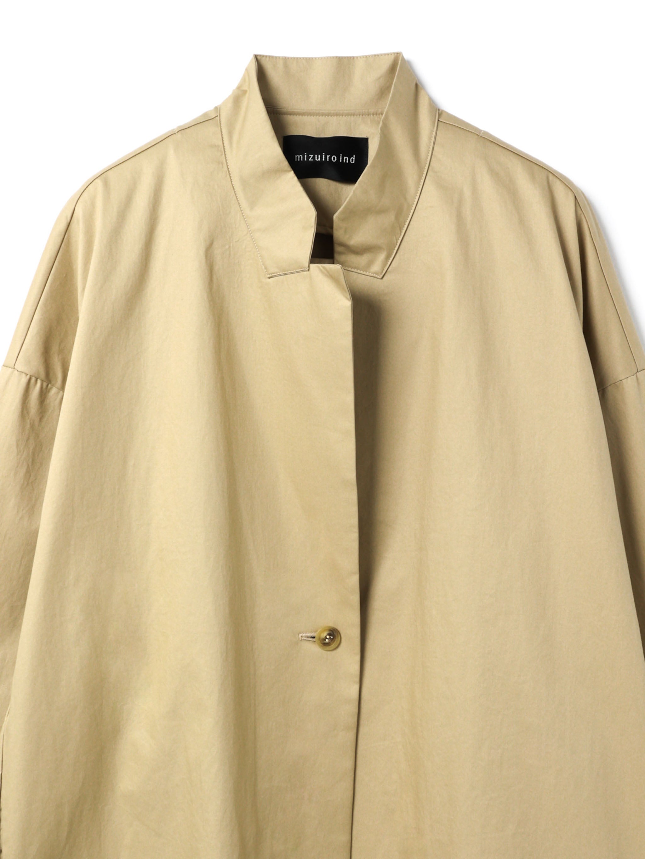 mizuiro ind(ミズイロインド)｜stand collar wide JK ジャケット