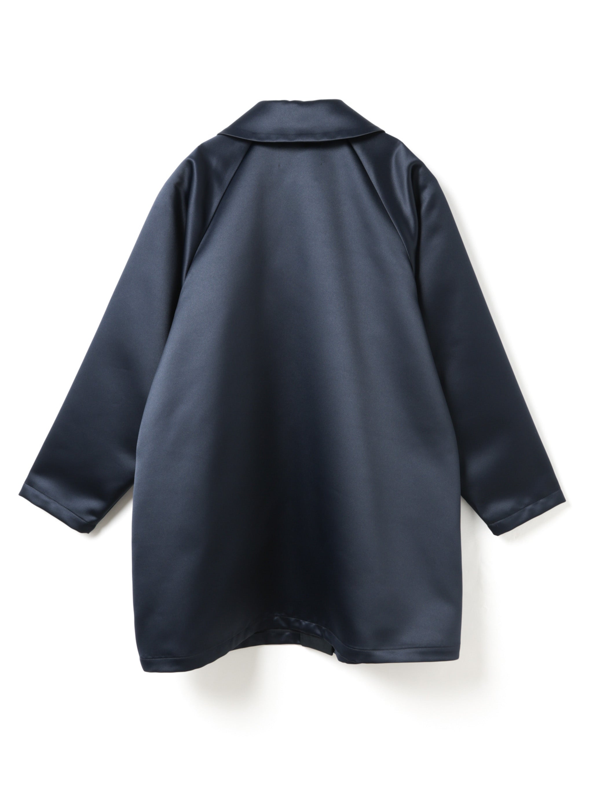 satin dolman coat | 1-270031 – mizuiro ind