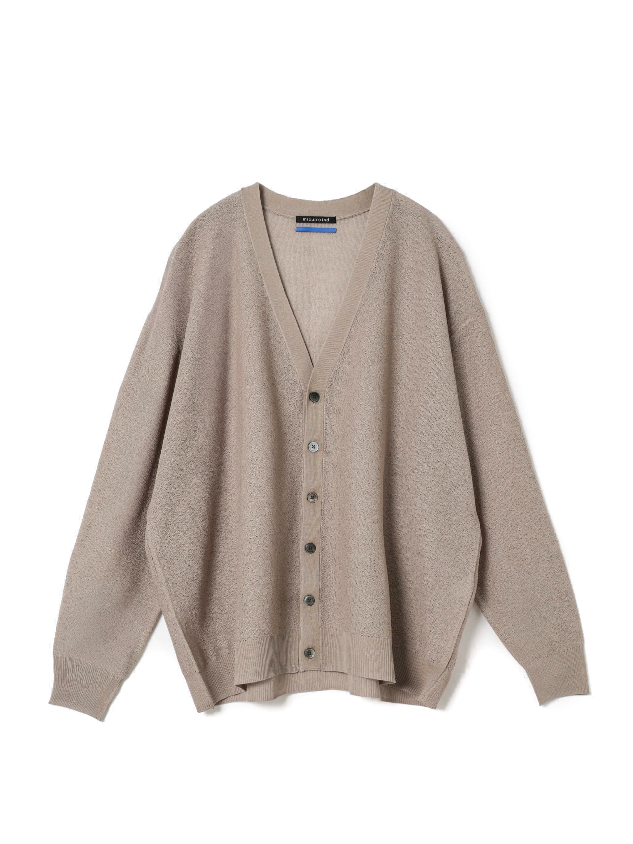 V neck cardigan | 1-520002-m – mizuiro ind