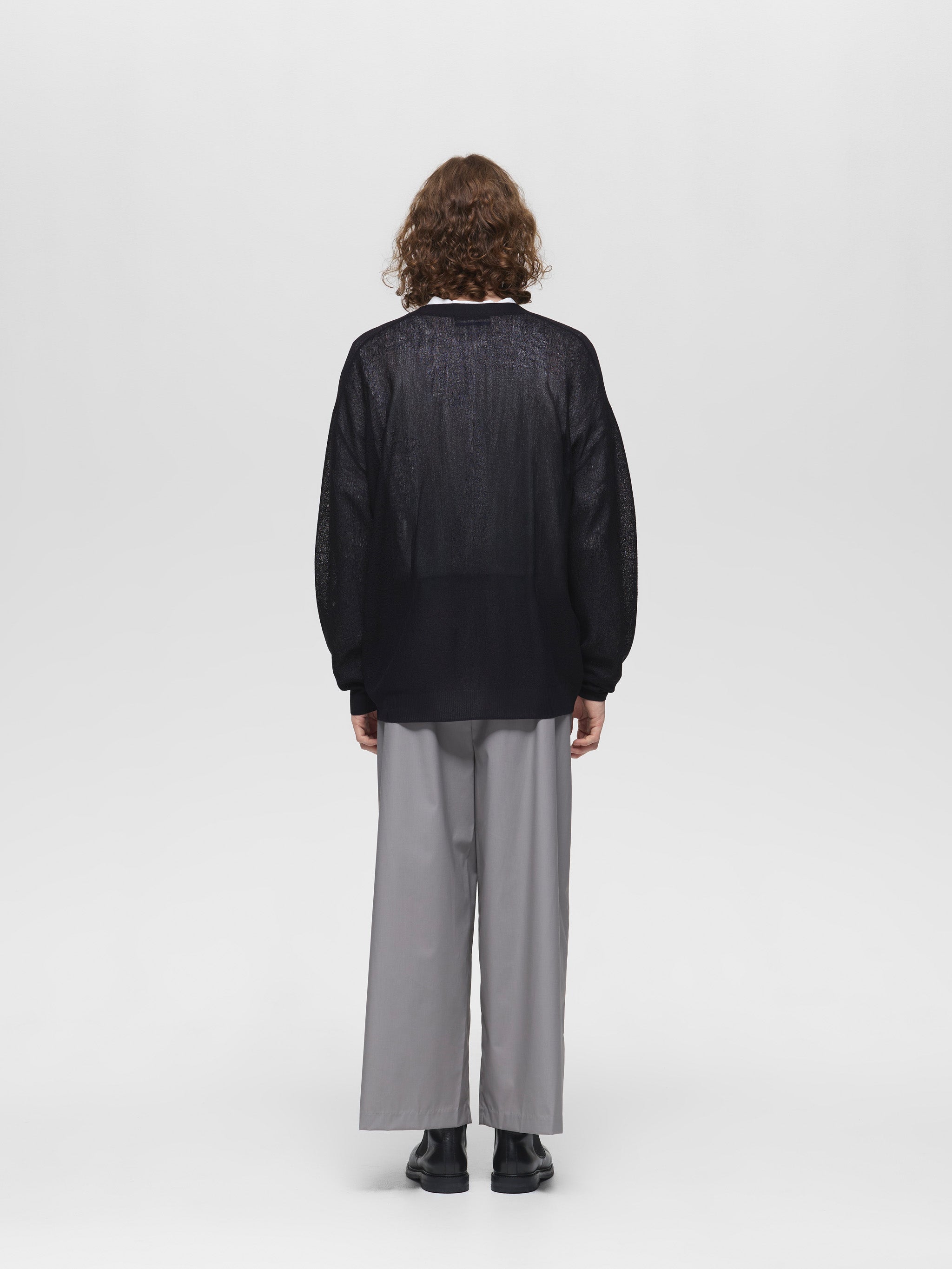 V neck cardigan | 1-520002-m – mizuiro ind