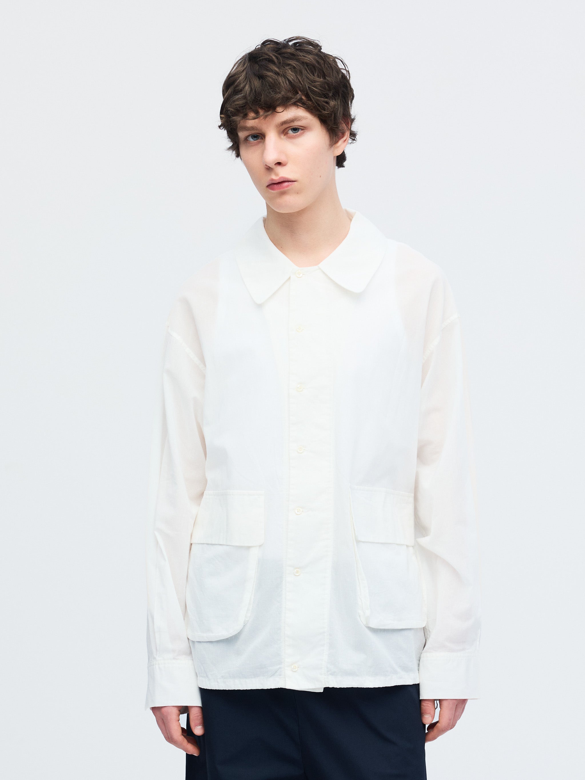 side pockets shirt | 1-530001-m – mizuiro ind