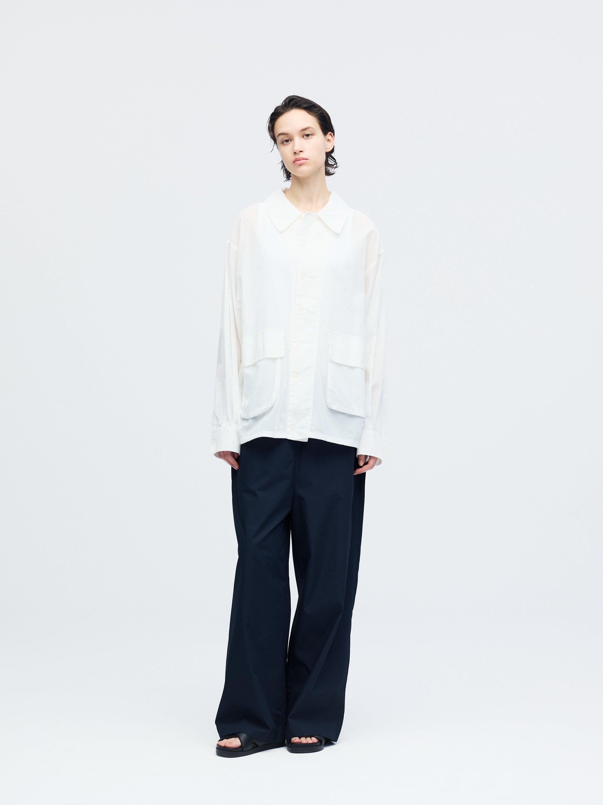 freepeople ダブルカラーストライプシャツ