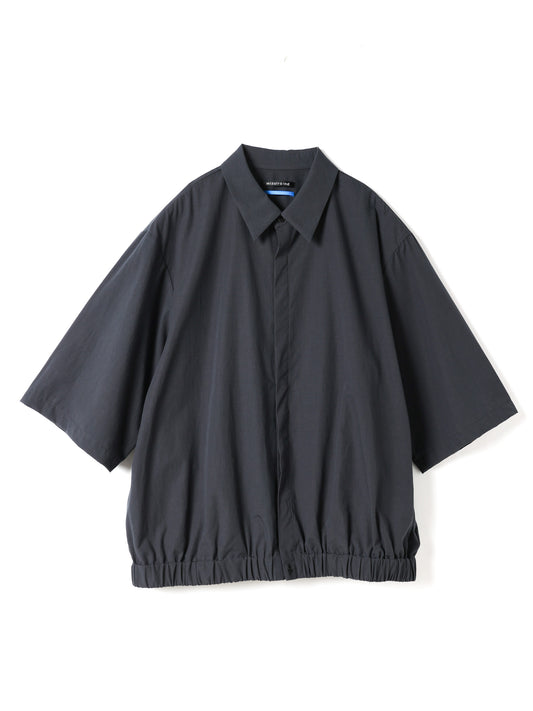 drawstring hem shirt | 1-530017-w