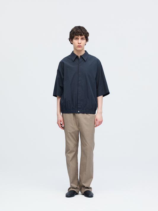 drawstring hem shirt | 1-530017-m