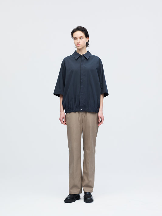 drawstring hem shirt | 1-530017-w