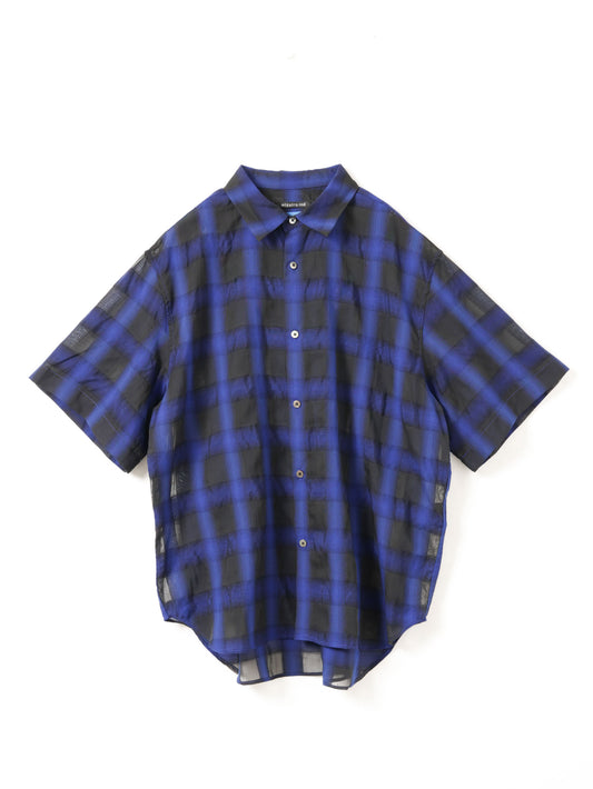 check half slv box shirt | 1-530024-m