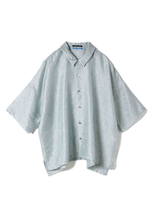 jacquard wide shirt | 1-530028-m