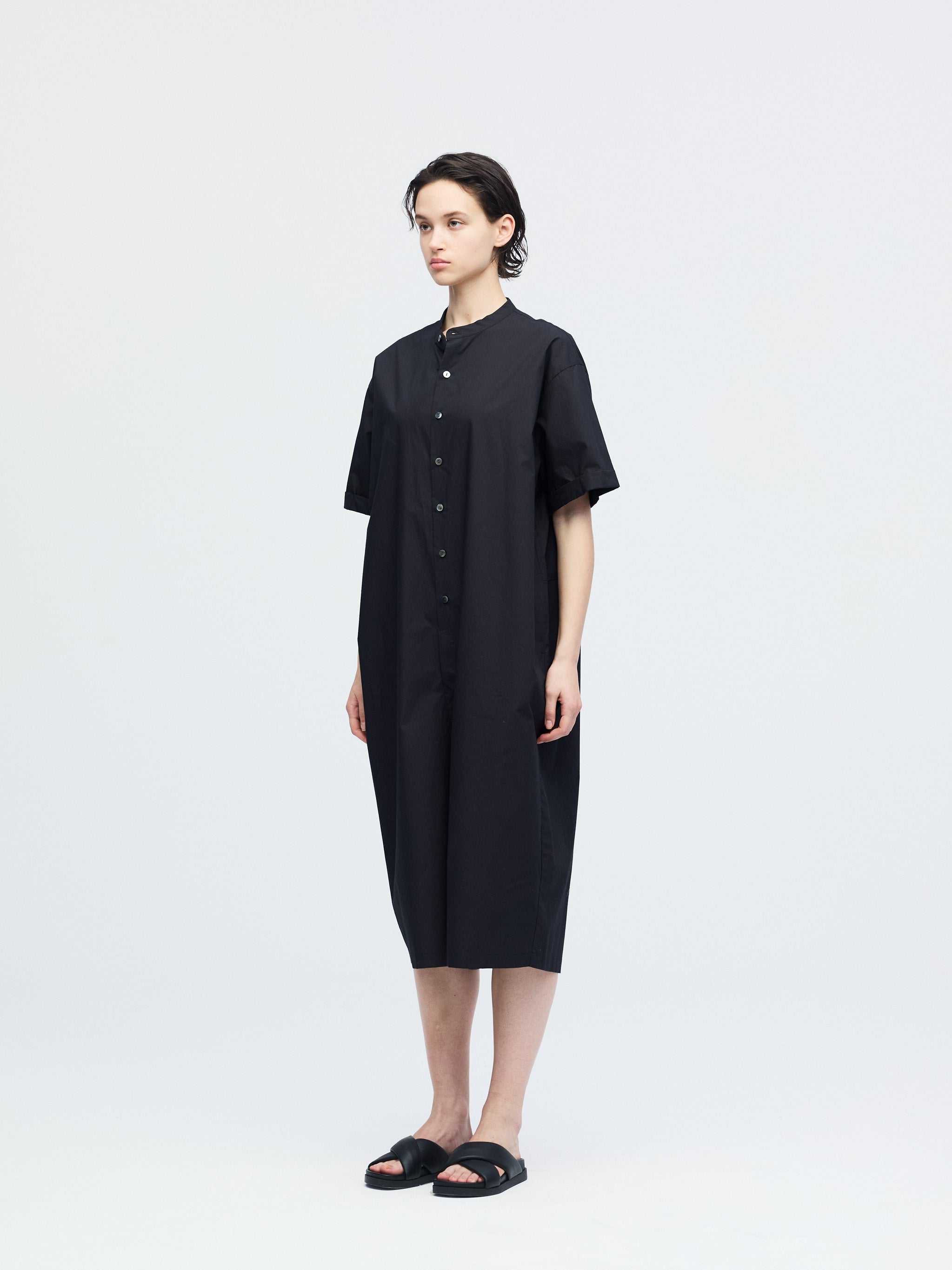 みーたん stand collar jumpsuit | 1-550002-w – mizuiro ind