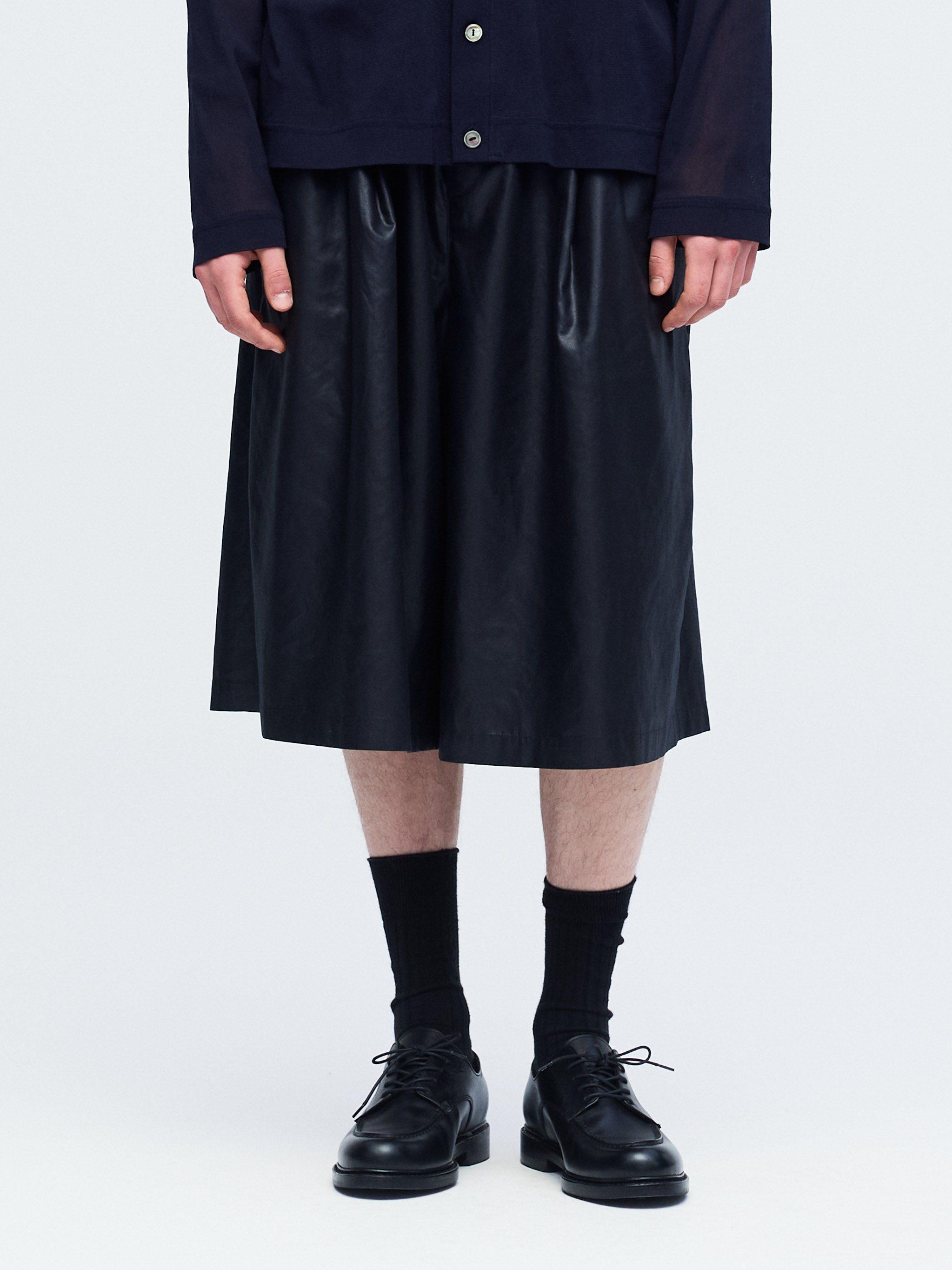Mediam♡Mole Knit Half Pants 新品未使用 glossy wide half pants | 1-560009-m – mizuiro ind