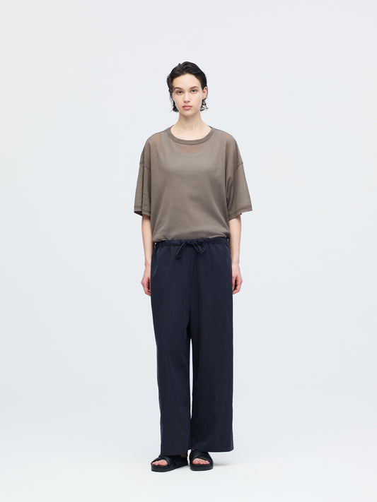 wide leg easy trousers | 1-560011-w