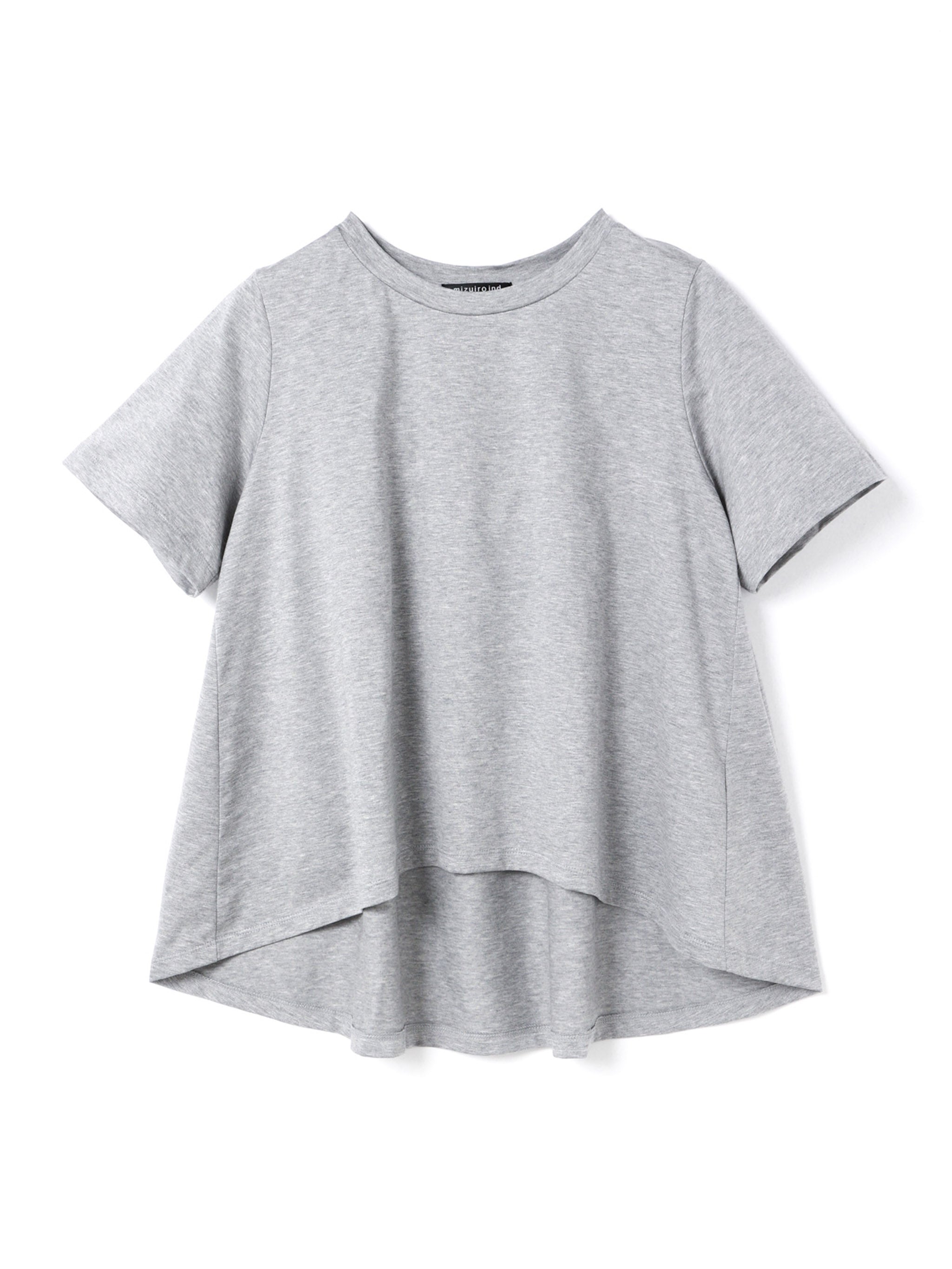 crew neck flare T | 2-210059 – mizuiro ind