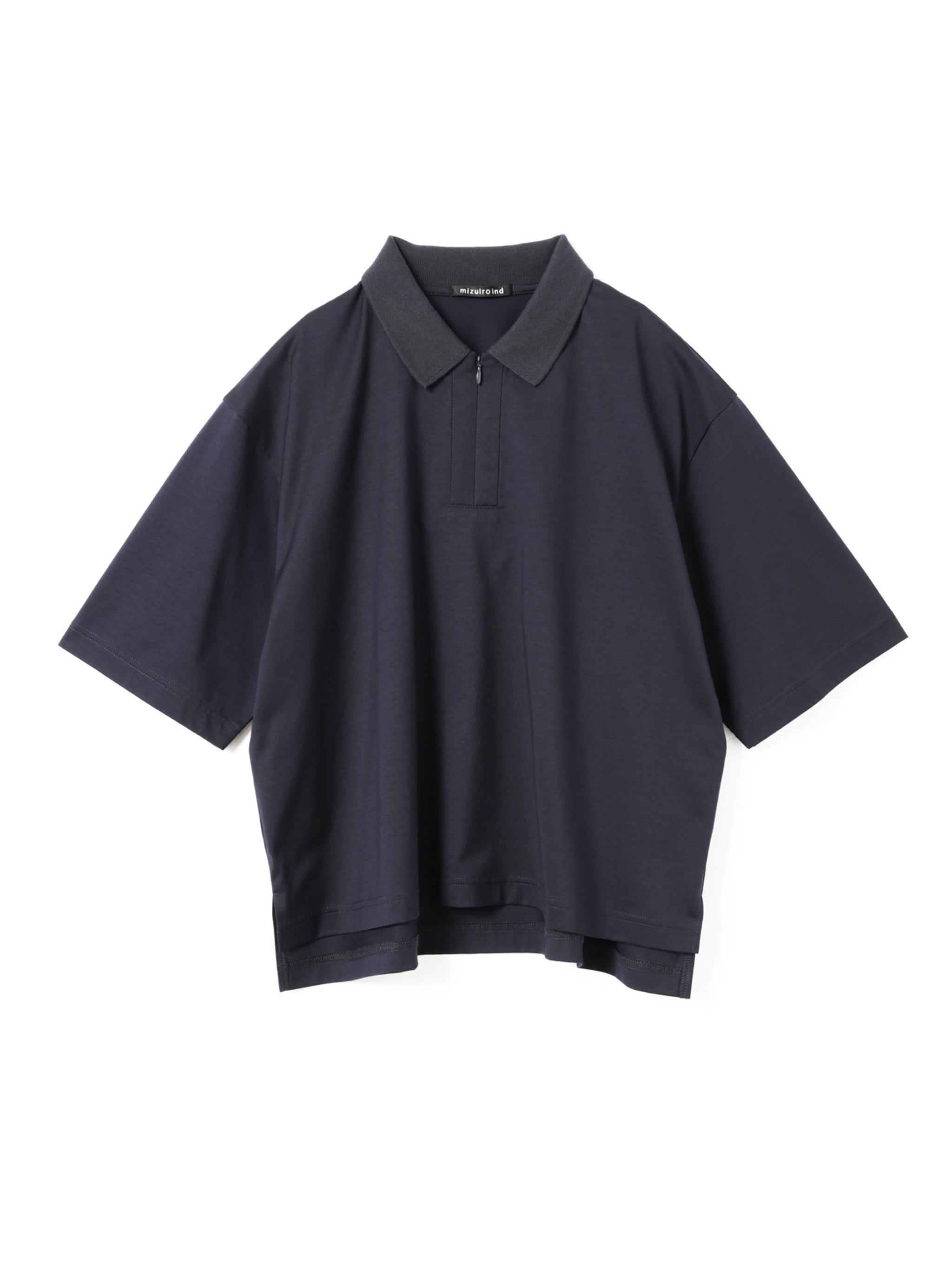 zip polo shirt | 2-210126 – mizuiro ind
