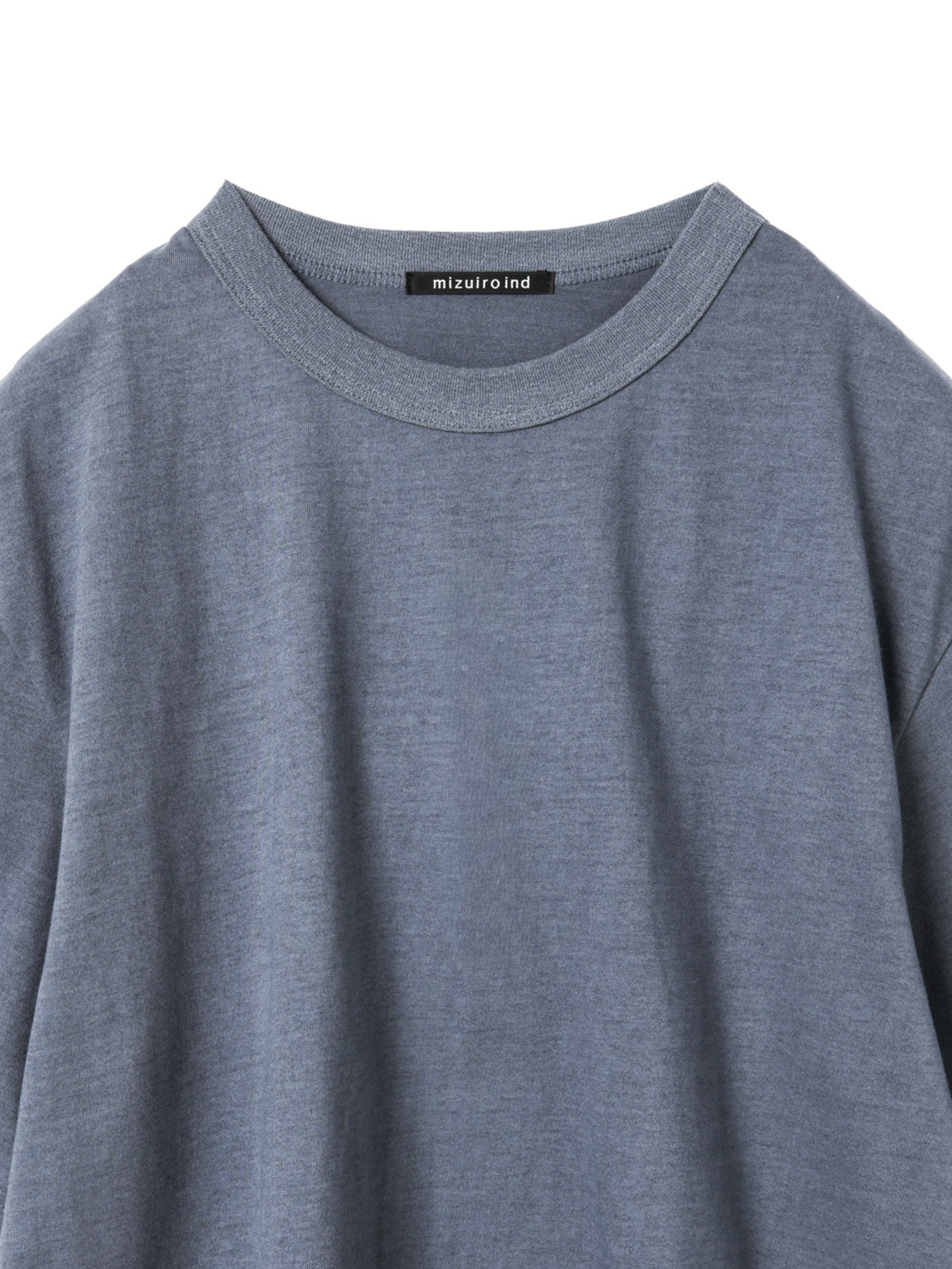 crew neck wide T | 2-210131 – mizuiro ind